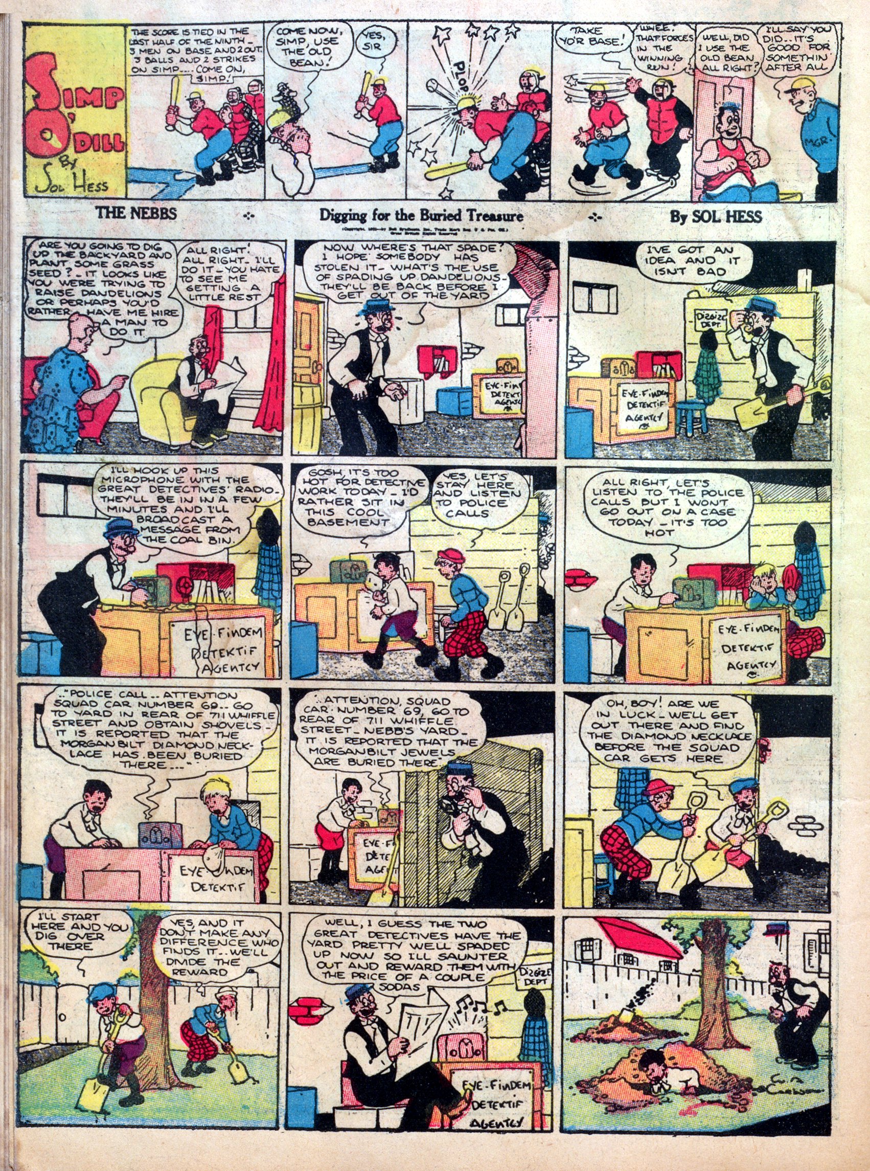 Read online Famous Funnies comic -  Issue #1 - 58