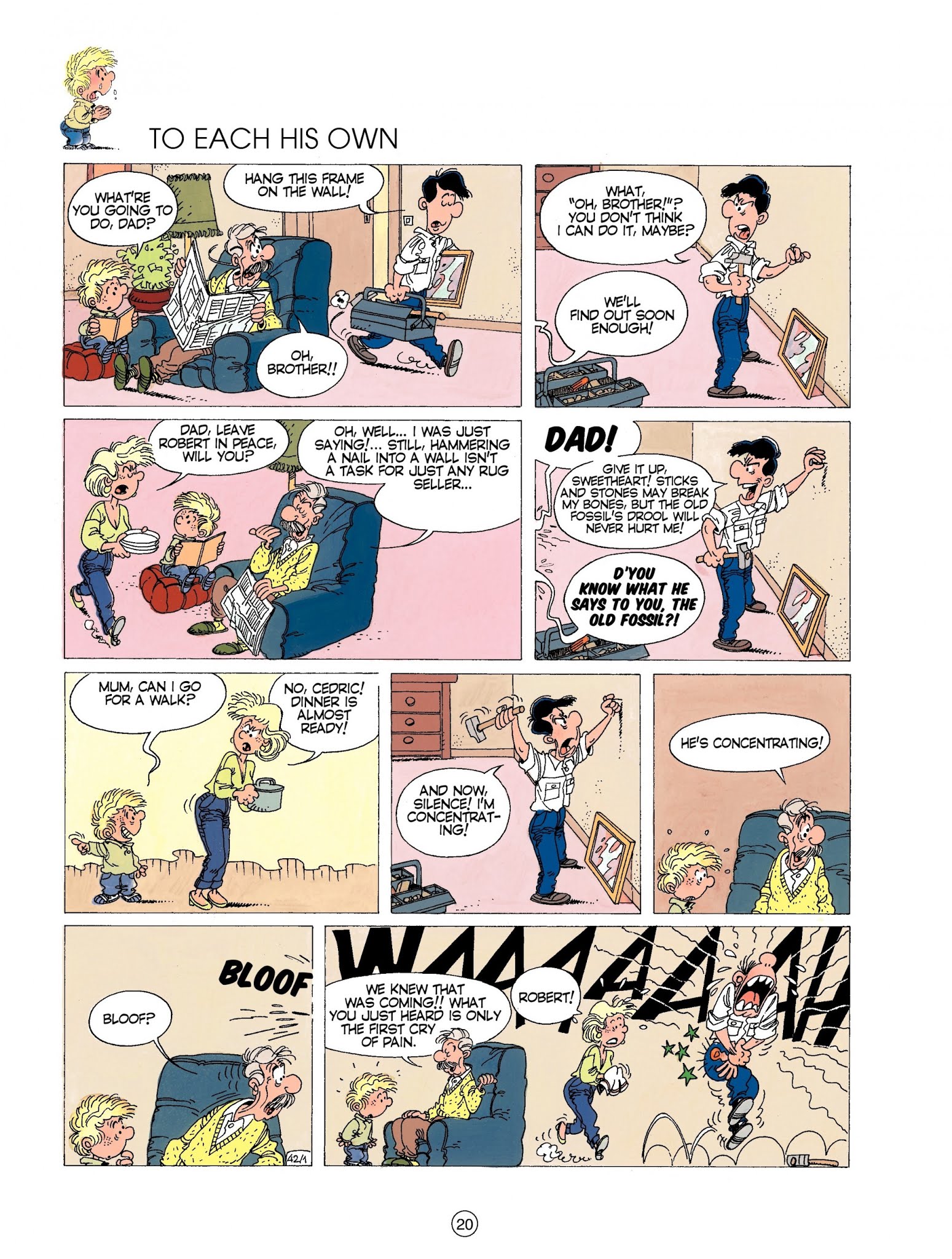 Read online Cedric comic -  Issue #2 - 20