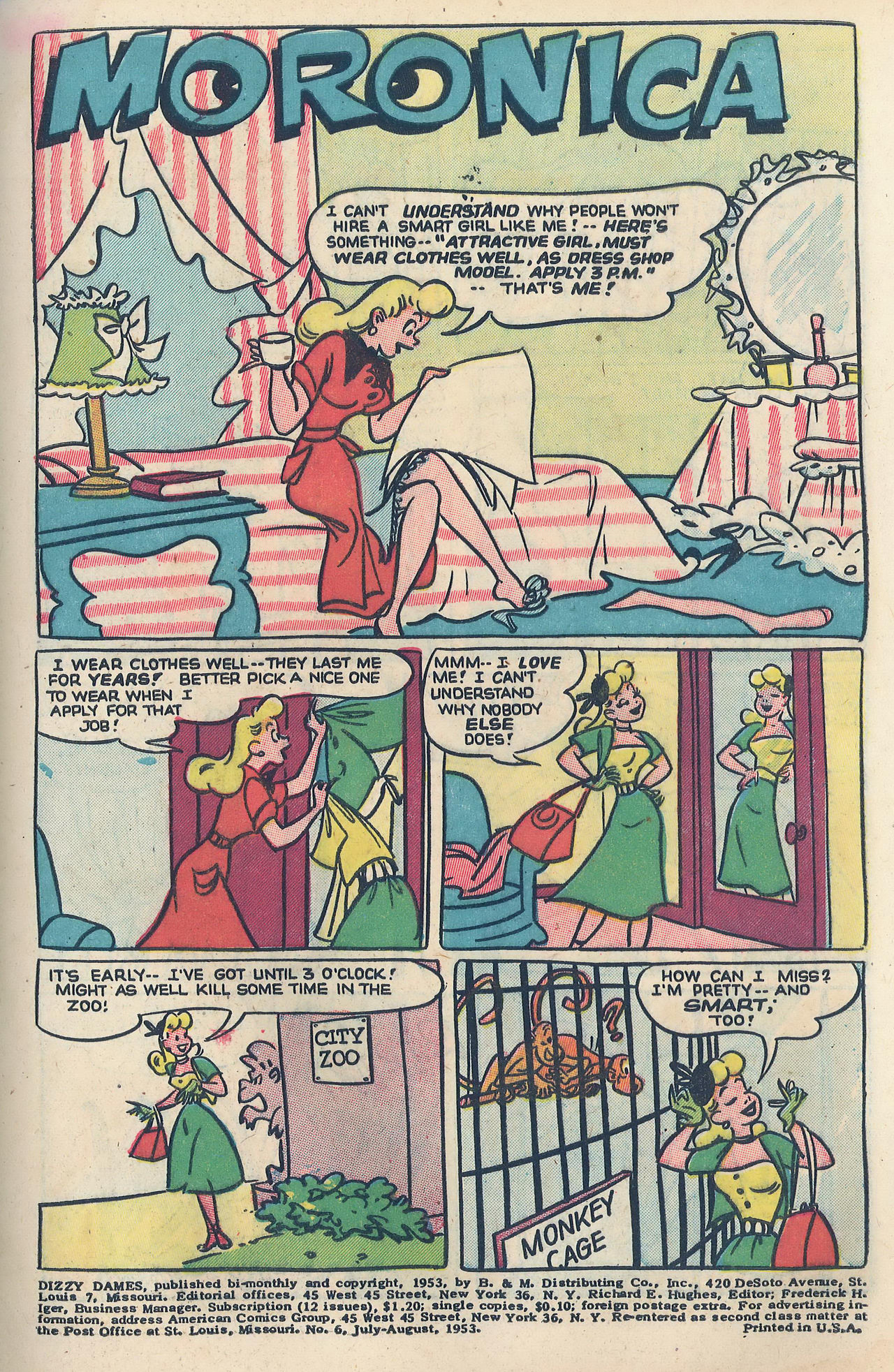 Read online Dizzy Dames comic -  Issue #6 - 3
