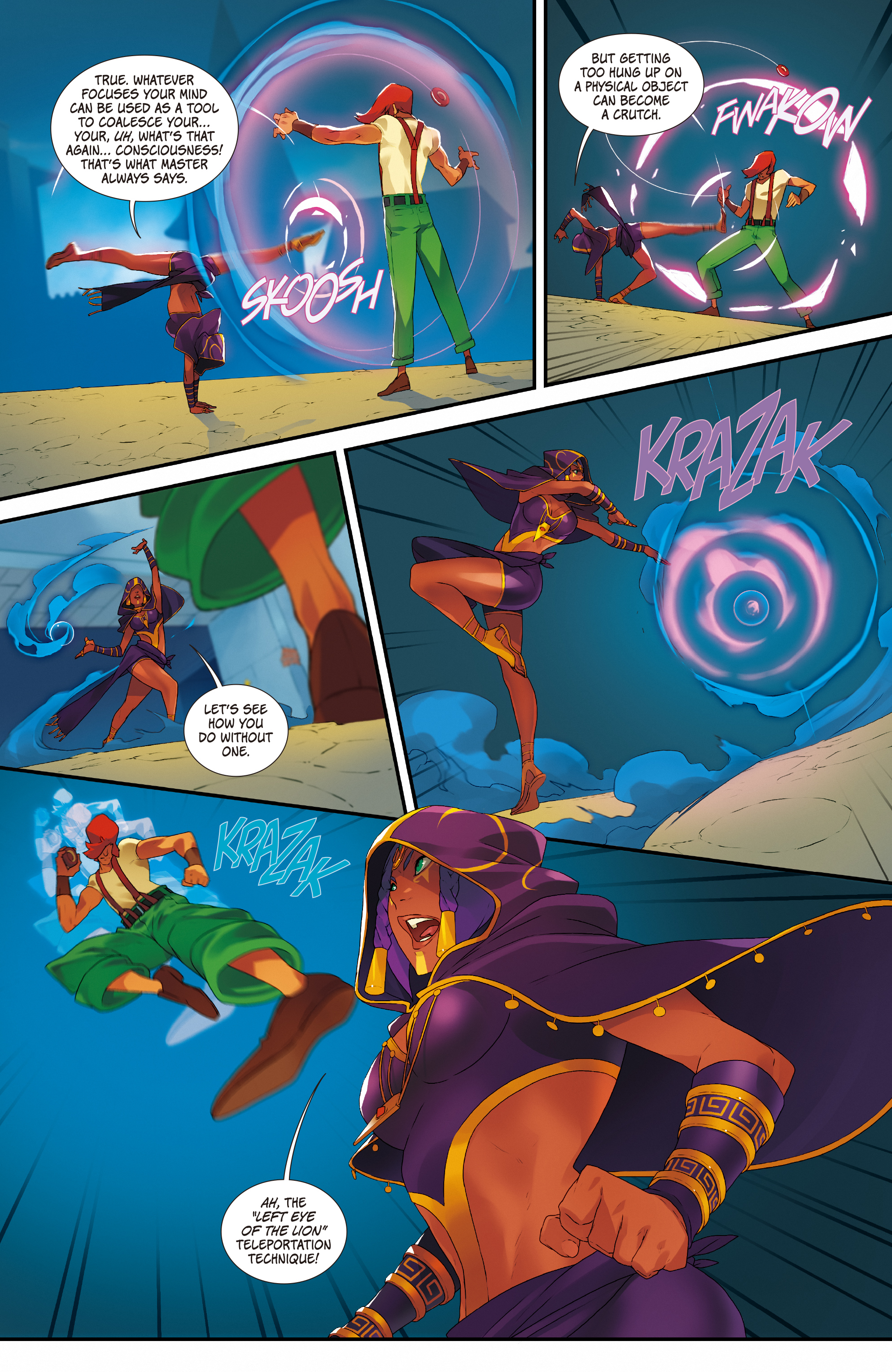 Read online Street Fighter One-shots comic -  Issue # Menat - 6