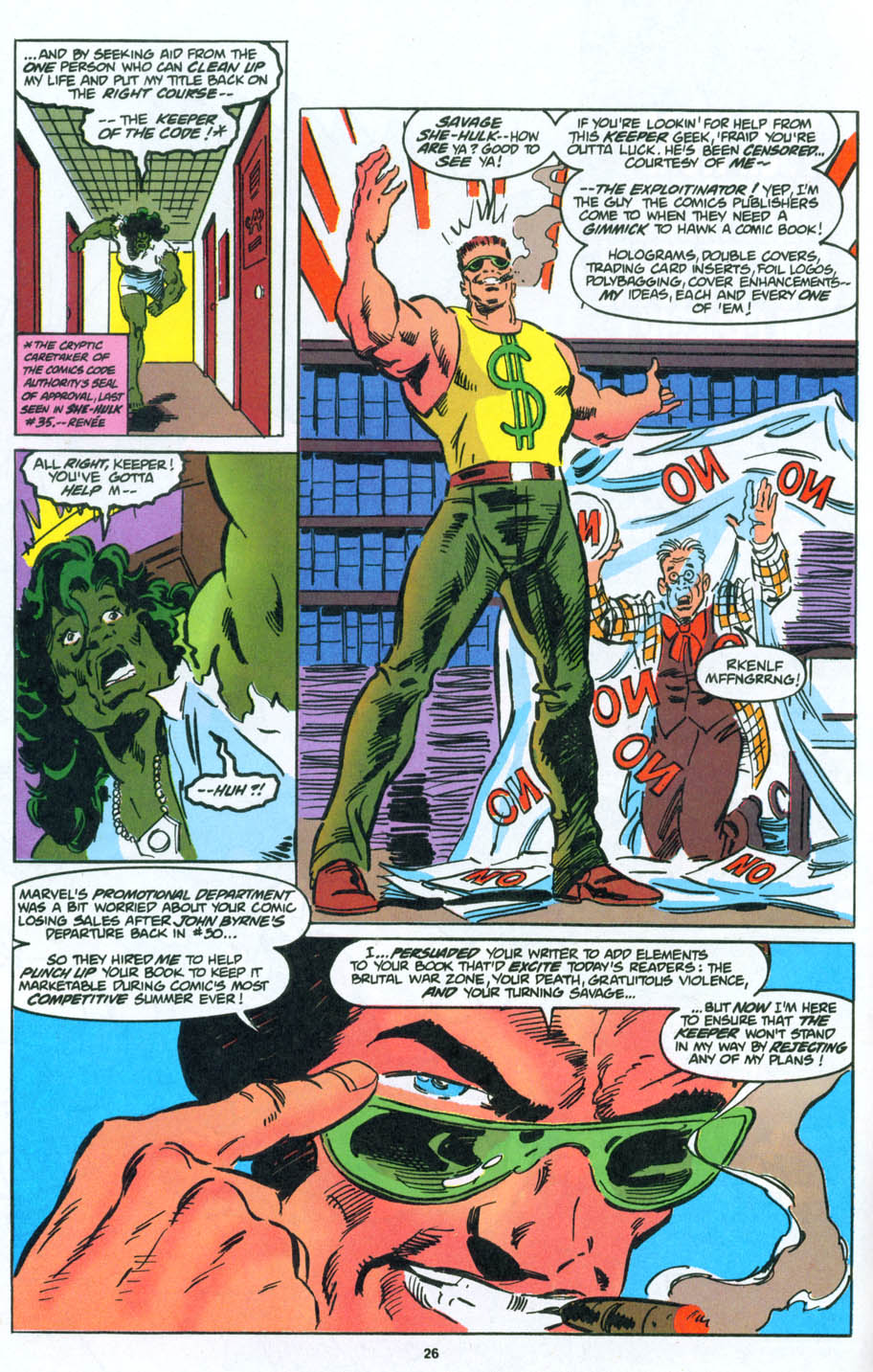 Read online The Sensational She-Hulk comic -  Issue #56 - 21