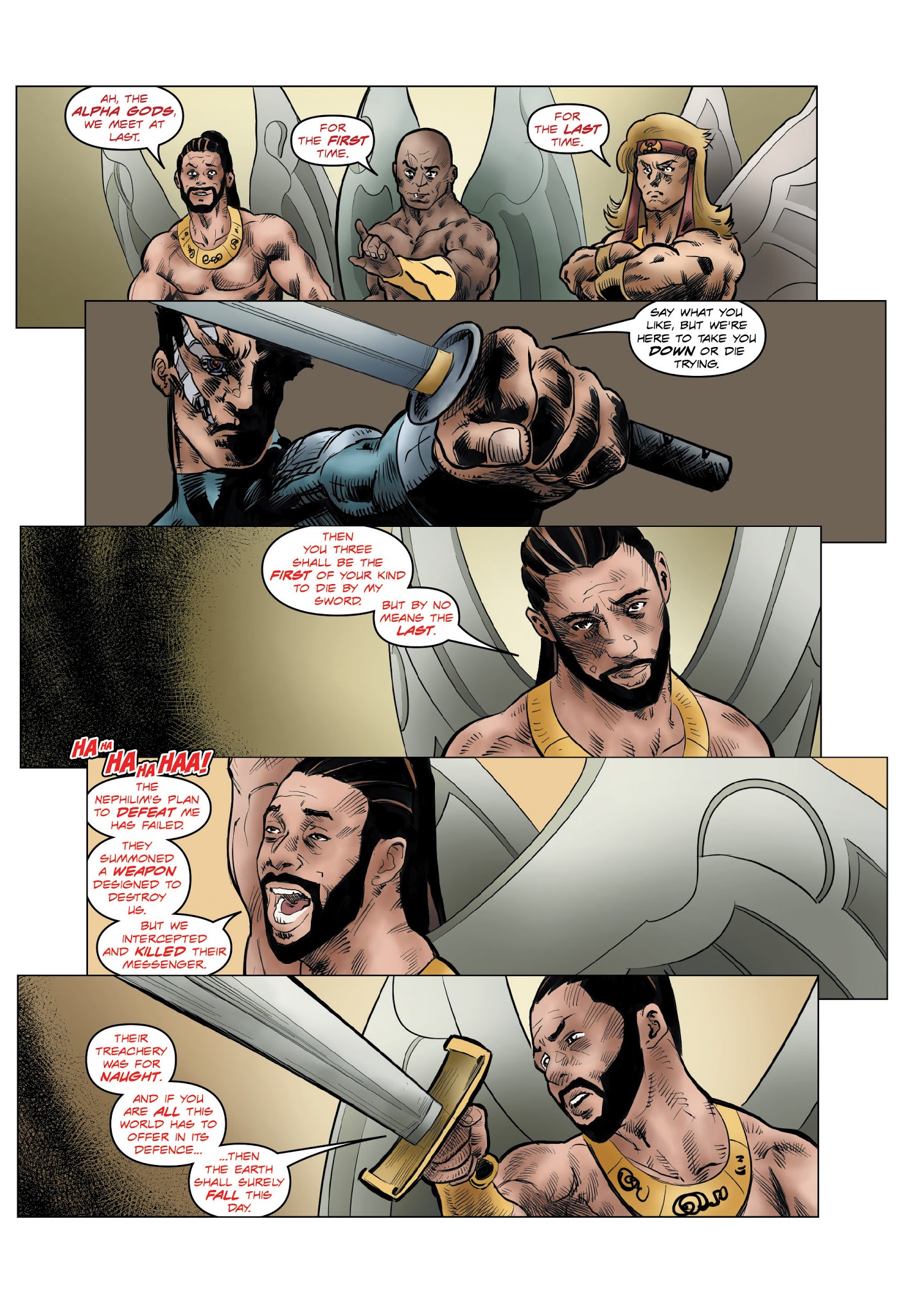 Read online Alpha Gods: Revelation comic -  Issue #4 - 12