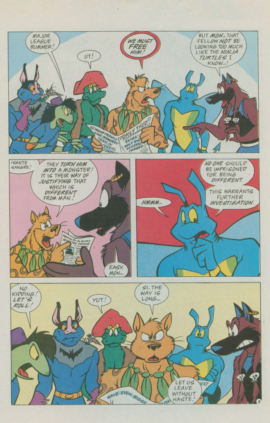 Read online Mighty Mutanimals (1992) comic -  Issue #9 - 11