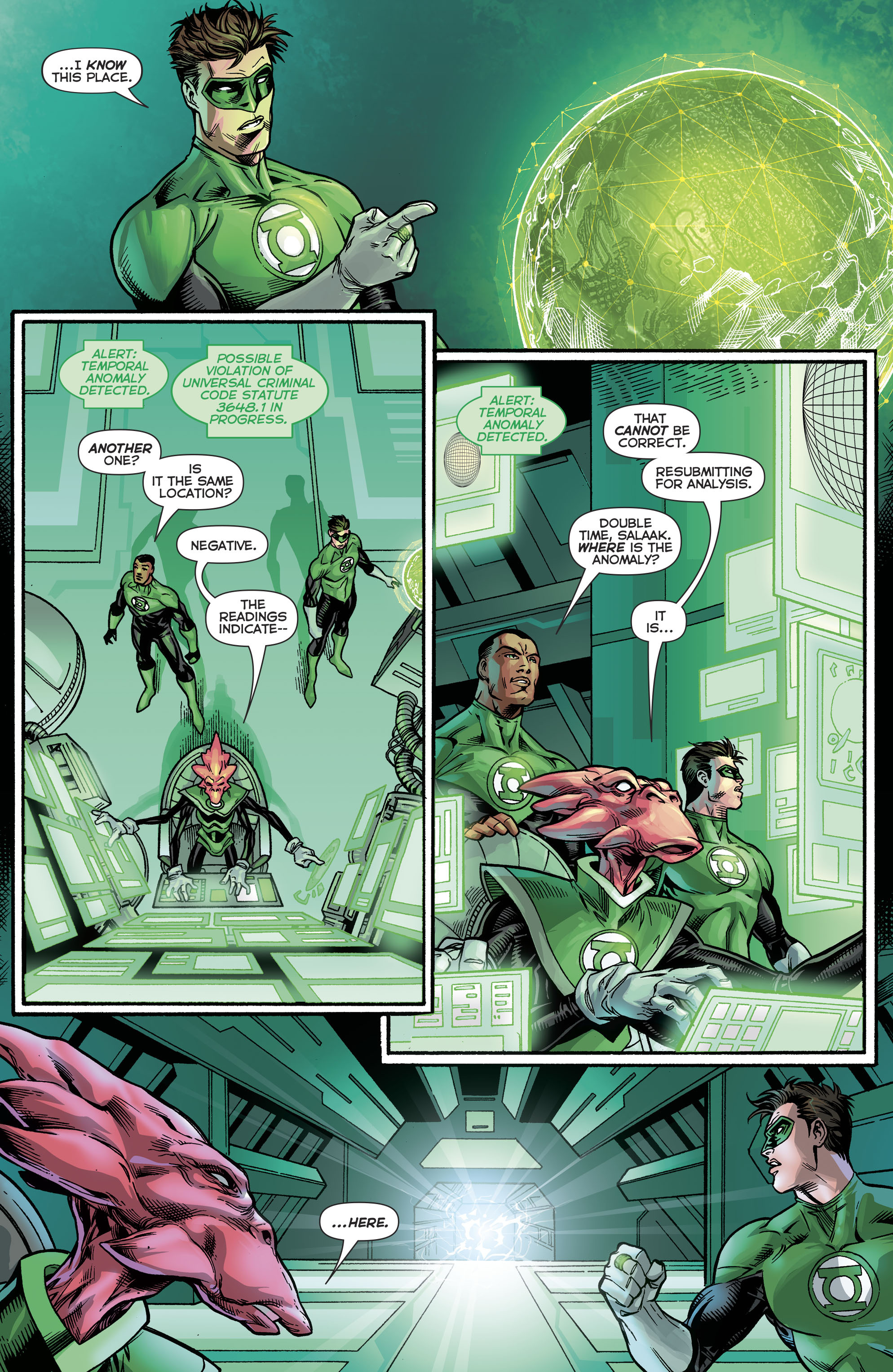 Read online Hal Jordan And The Green Lantern Corps comic -  Issue #18 - 20