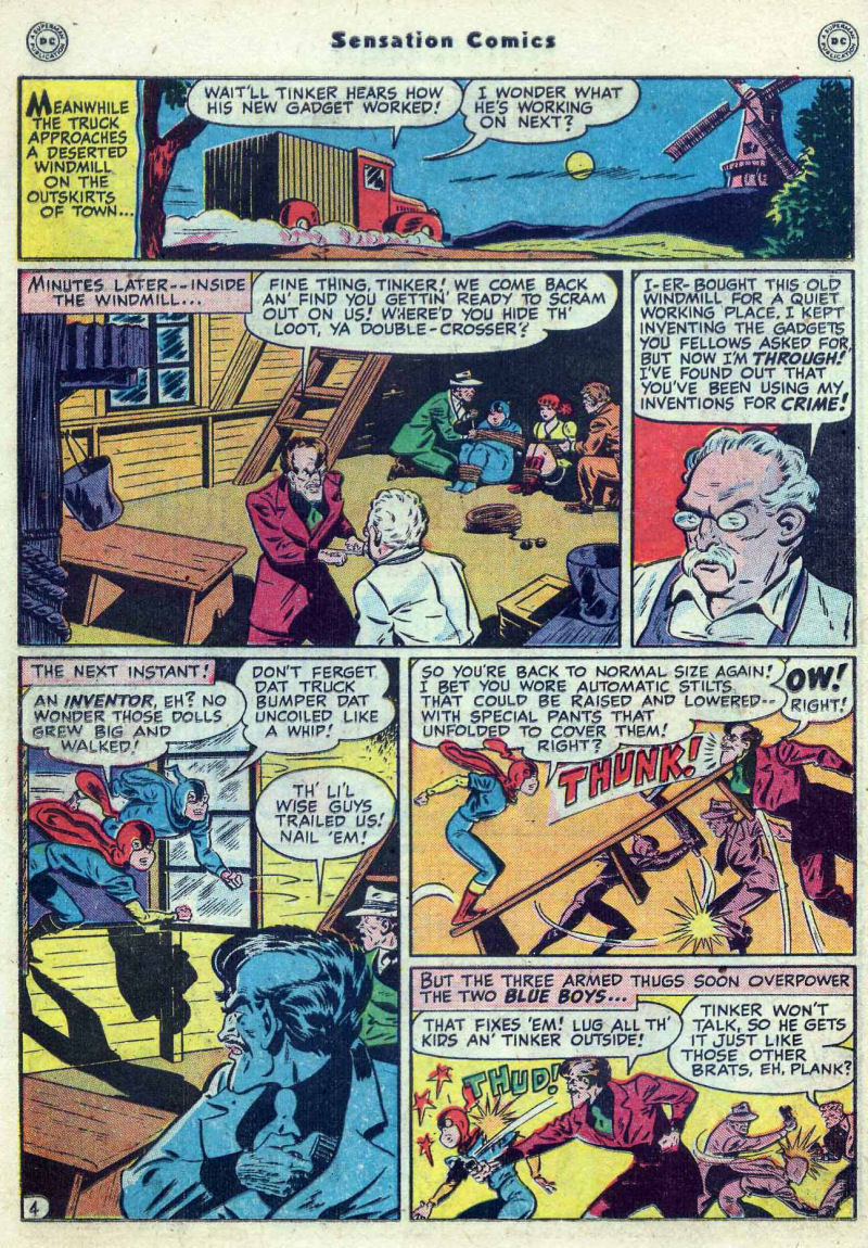 Read online Sensation (Mystery) Comics comic -  Issue #82 - 20