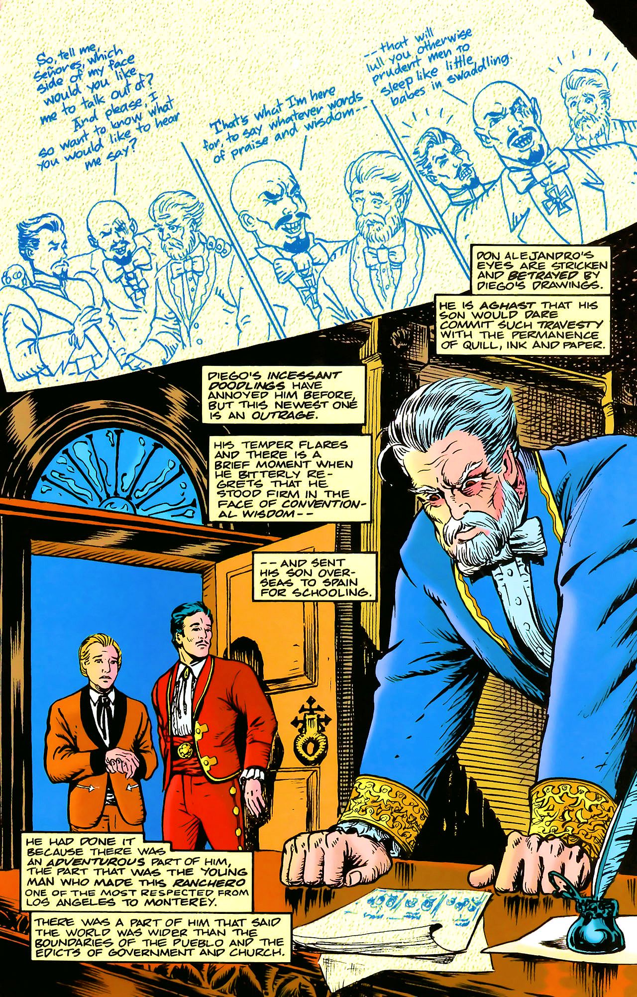 Read online Zorro (1993) comic -  Issue #9 - 8