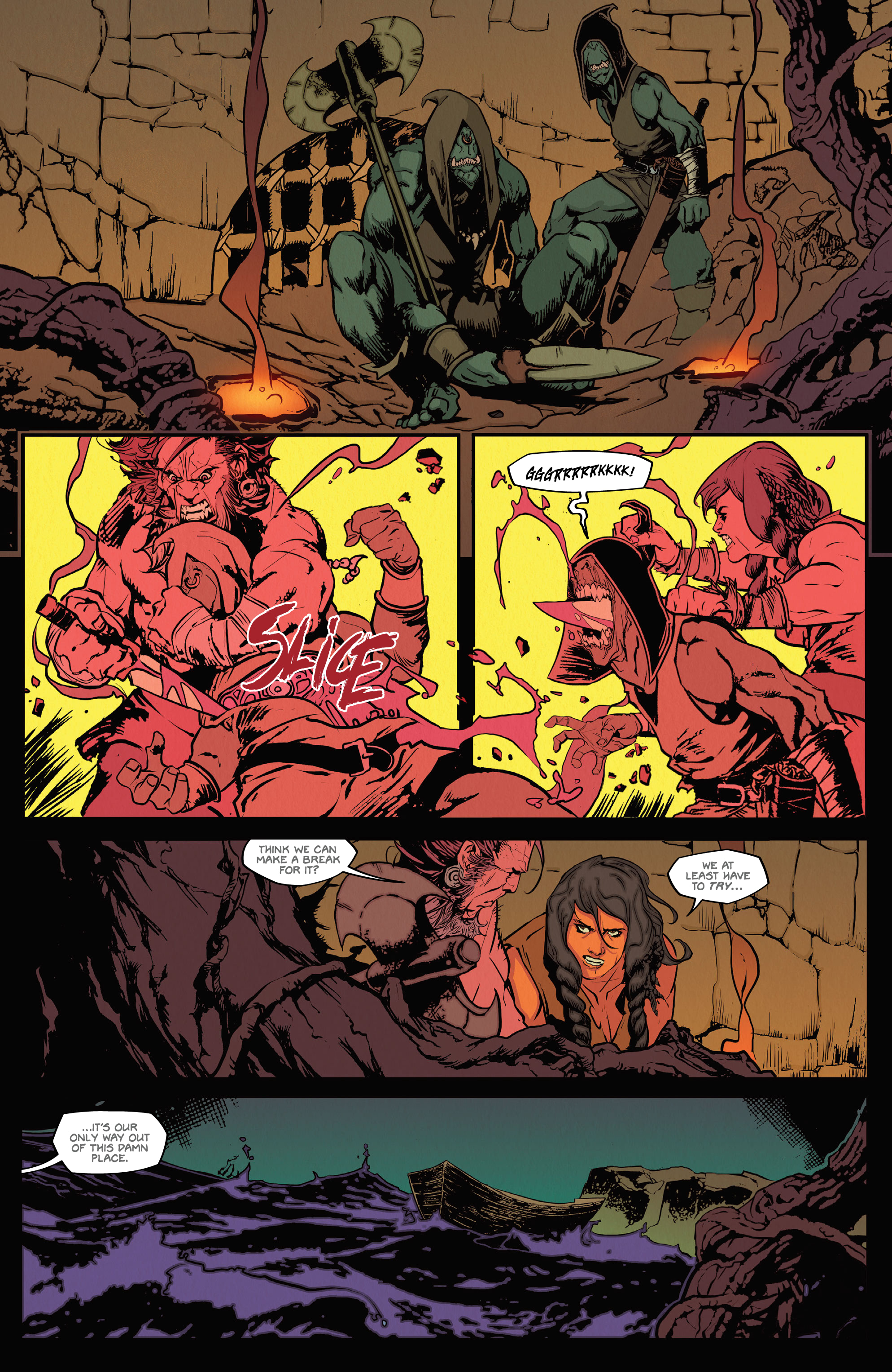Read online Barbaric Hell to Pay comic -  Issue #4 - 3
