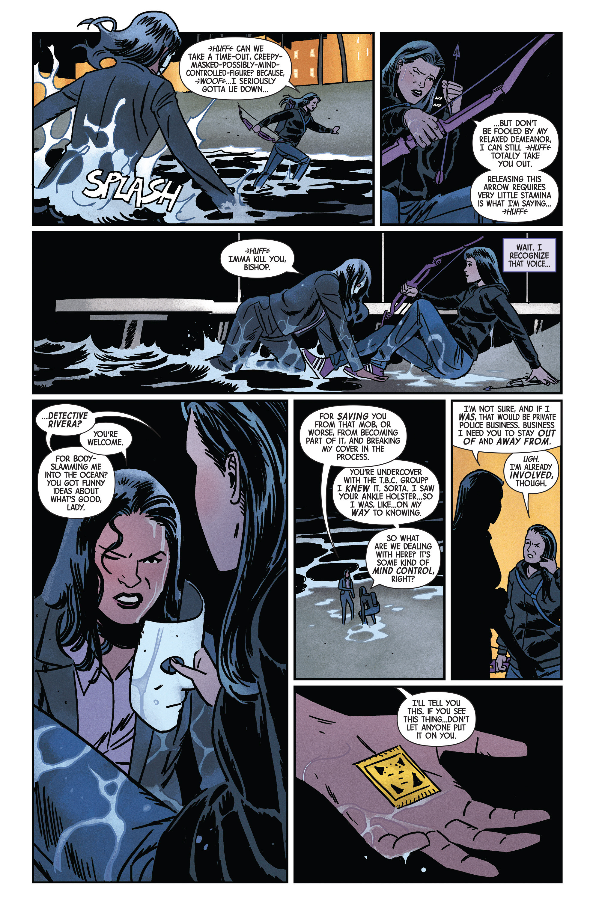 Read online Hawkeye (2016) comic -  Issue #3 - 5