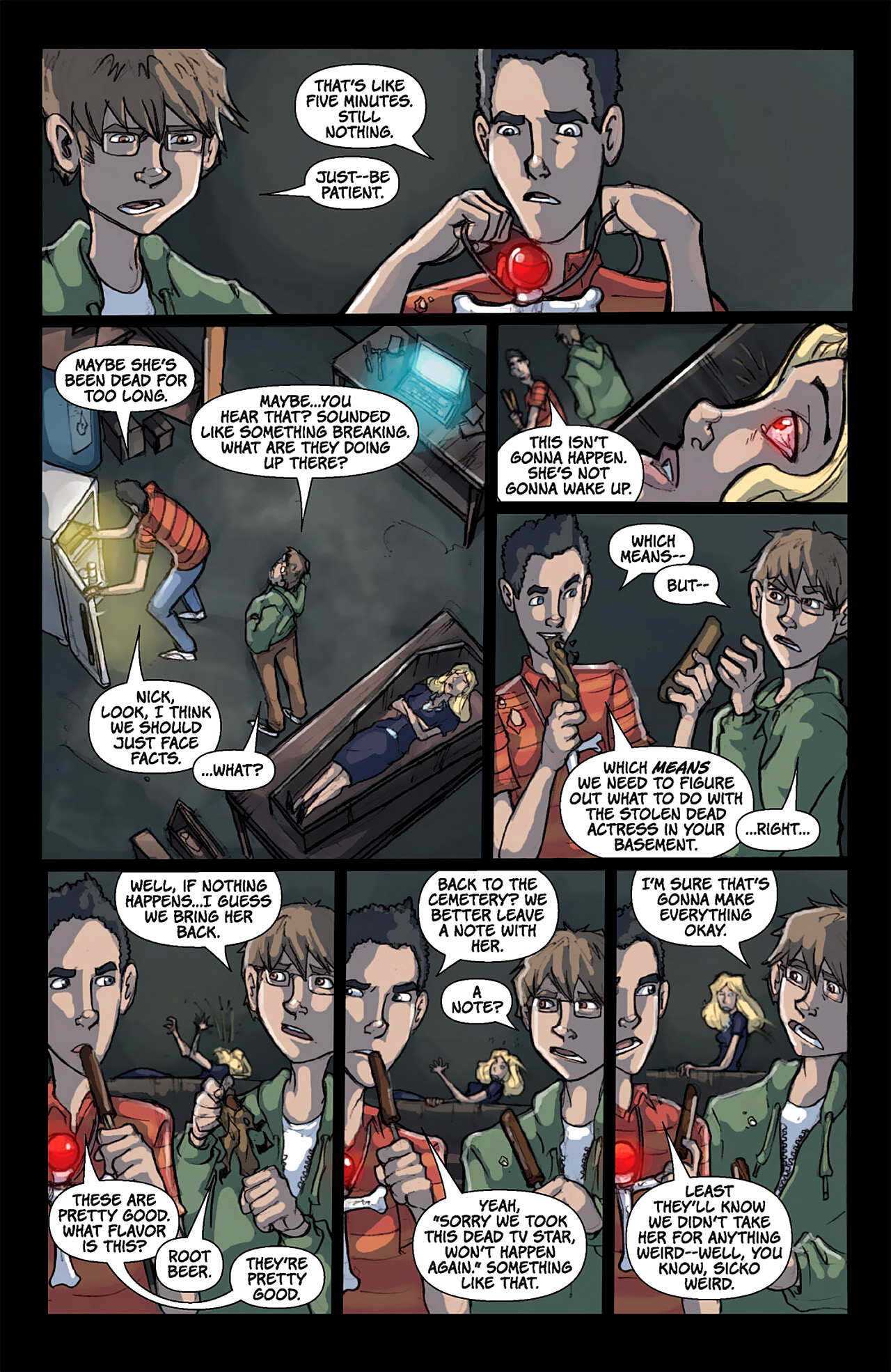 Read online Cindy the Demon Hunter comic -  Issue # TPB - 58