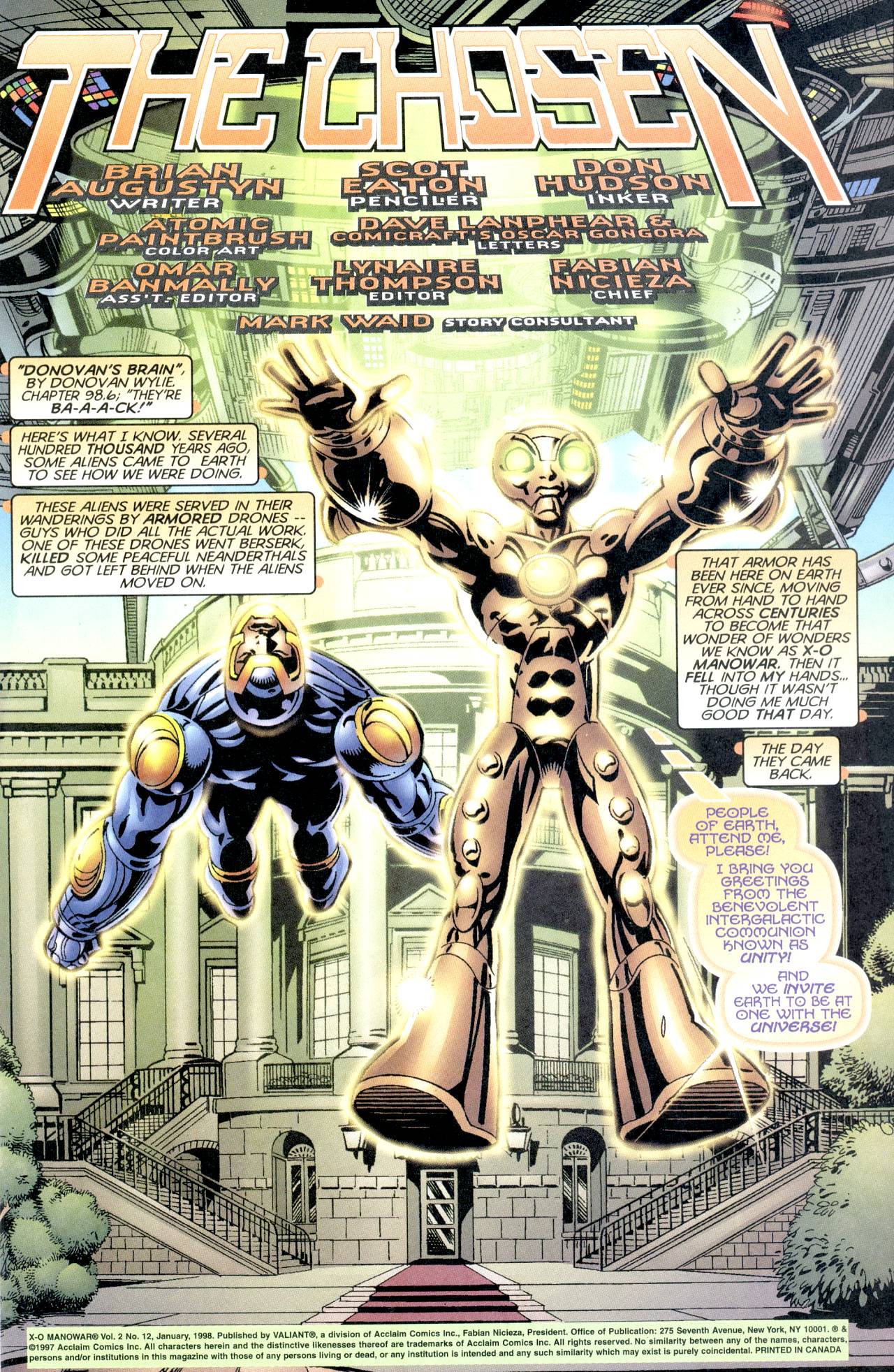 Read online X-O Manowar (1996) comic -  Issue #12 - 3