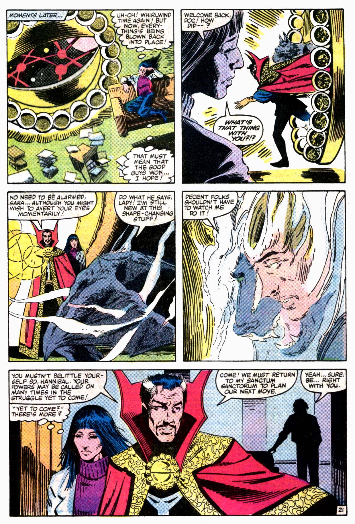 Read online Doctor Strange (1974) comic -  Issue #59 - 22