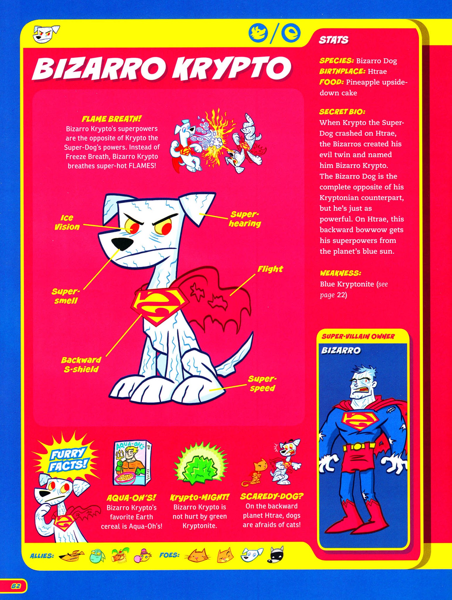 Read online DC Super-Pets Character Encyclopedia comic -  Issue # TPB - 84