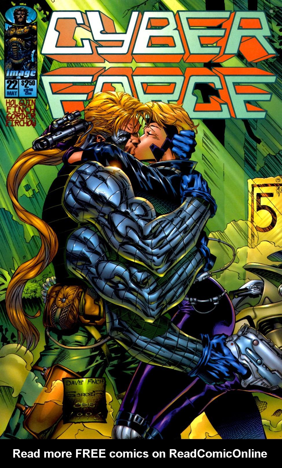 Read online Cyberforce (1993) comic -  Issue #22 - 1