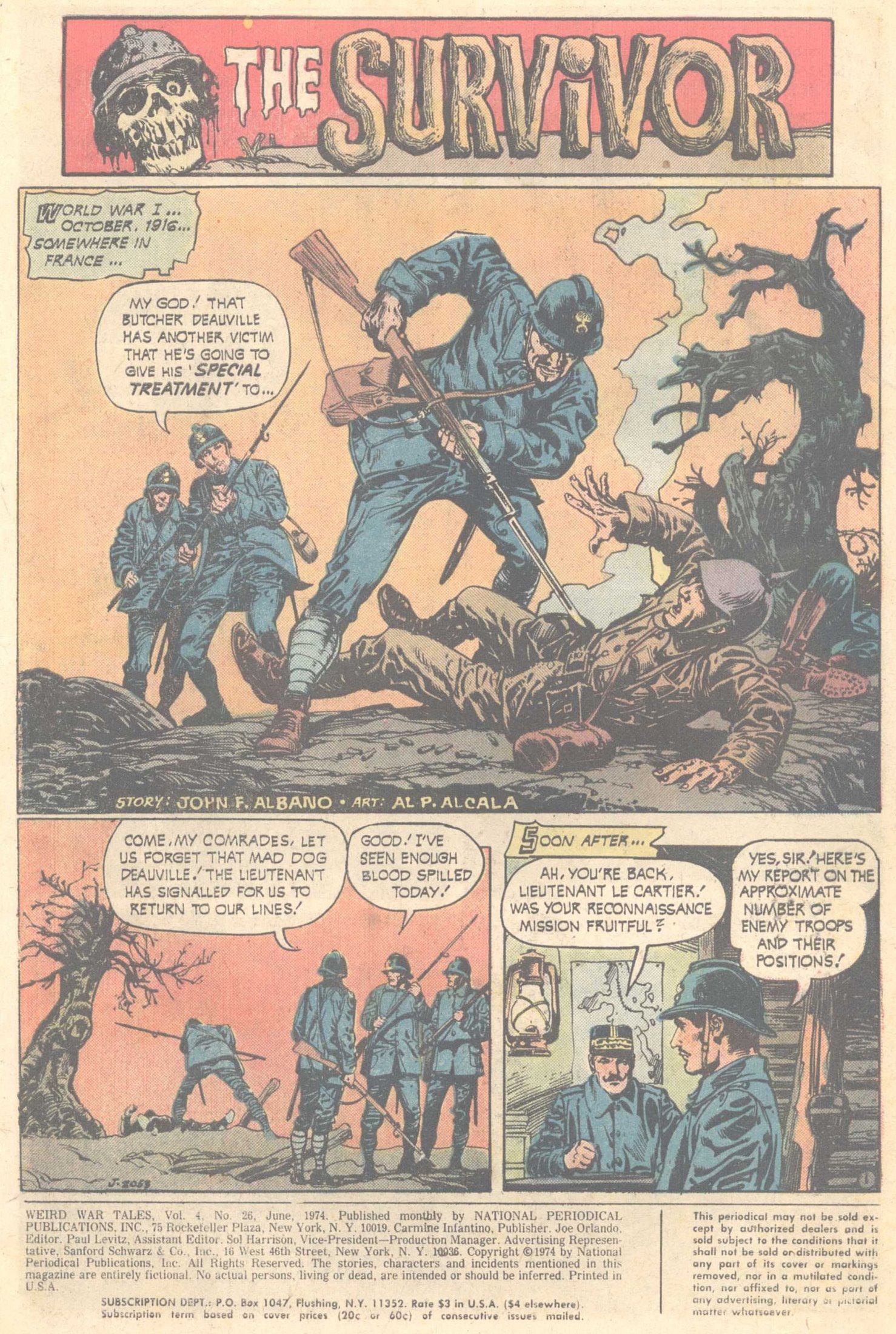 Read online Weird War Tales (1971) comic -  Issue #26 - 3