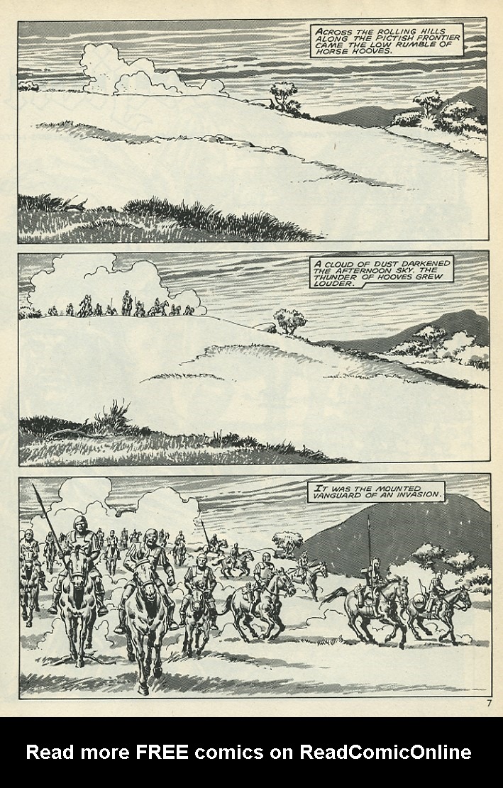 Read online The Savage Sword Of Conan comic -  Issue #137 - 7