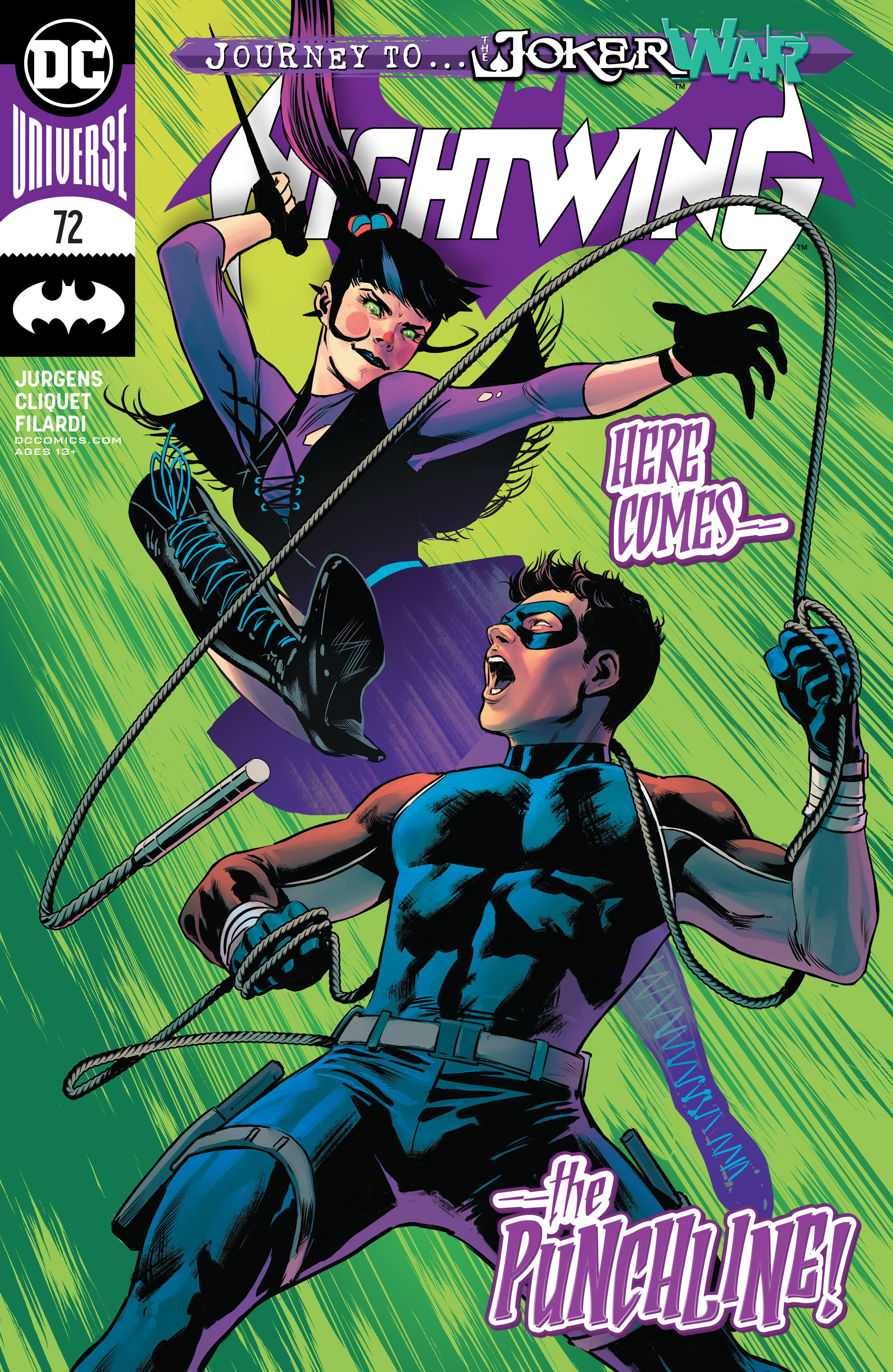 Read online Nightwing (2016) comic -  Issue #72 - 1