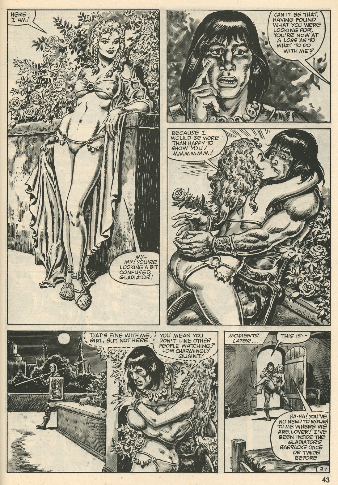 Read online The Savage Sword Of Conan comic -  Issue #108 - 43
