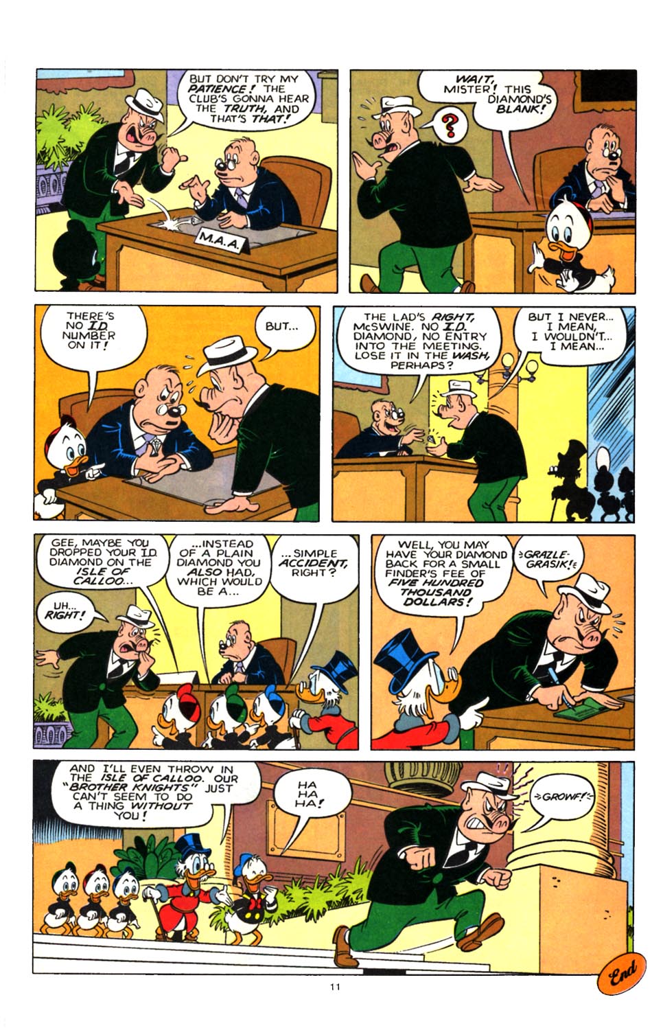 Read online Uncle Scrooge (1953) comic -  Issue #247 - 27