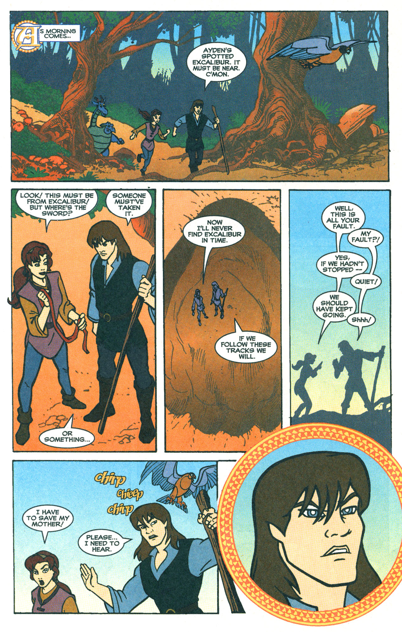 Read online Quest For Camelot comic -  Issue # Full - 30