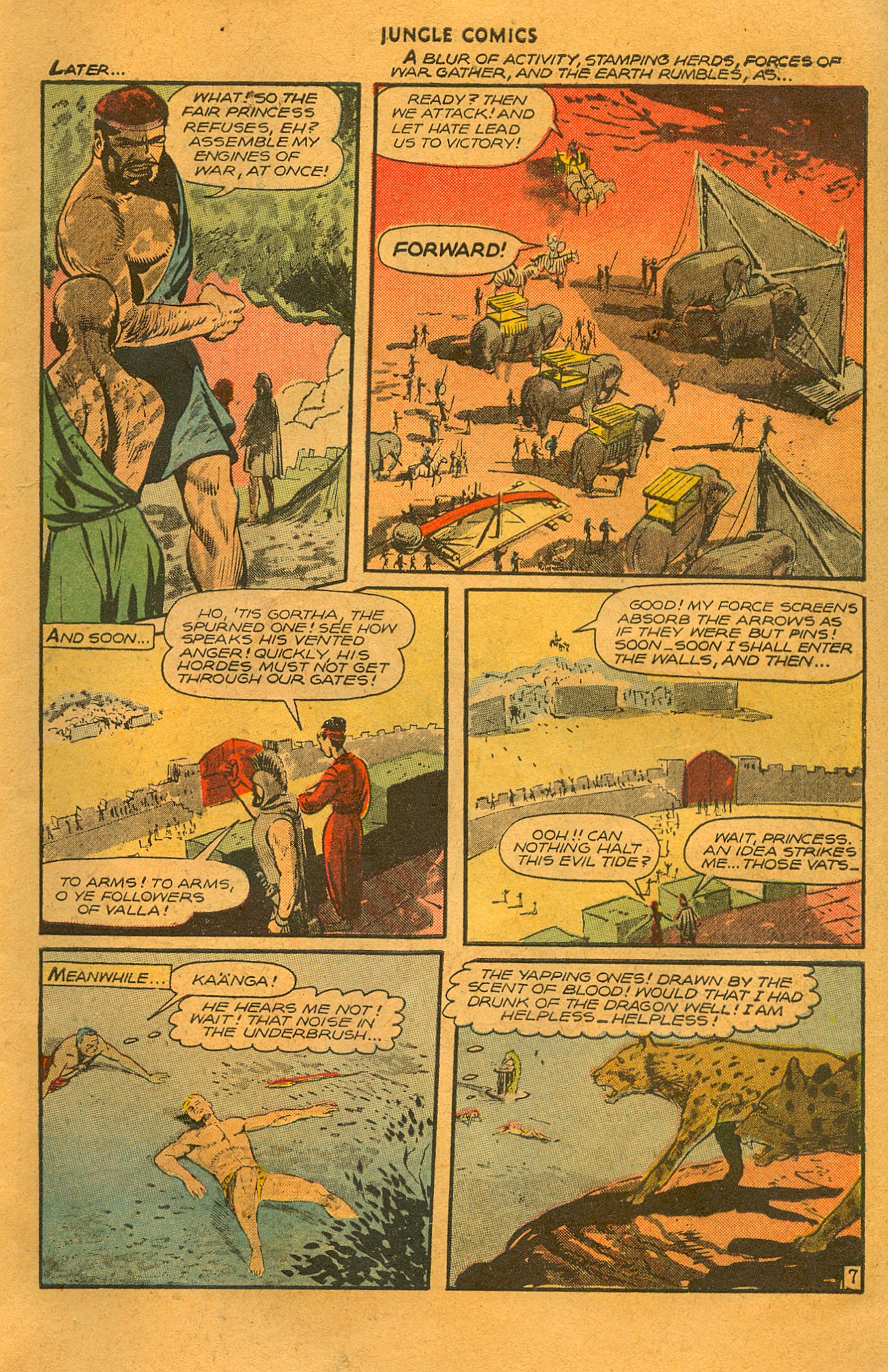 Read online Jungle Comics comic -  Issue #88 - 10