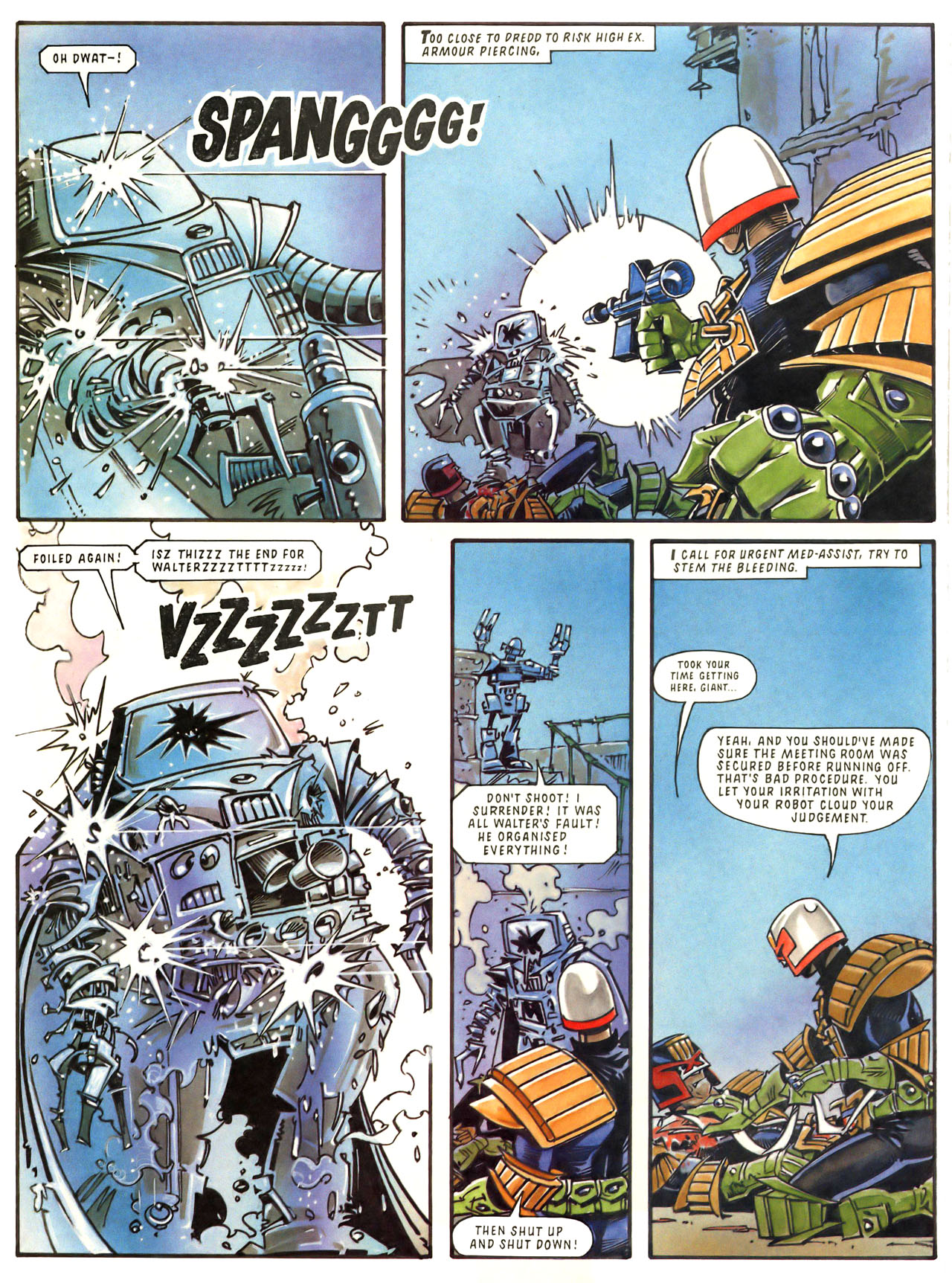 Read online Judge Dredd: The Megazine (vol. 2) comic -  Issue #52 - 12