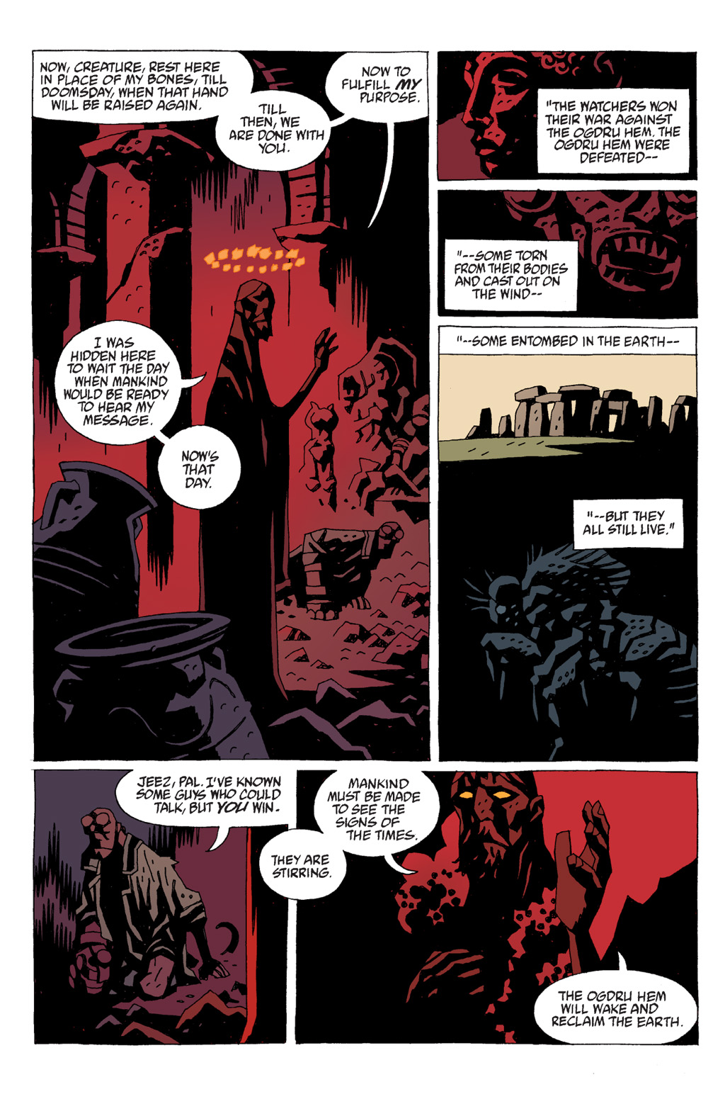 Read online Hellboy: The Island comic -  Issue #2 - 17