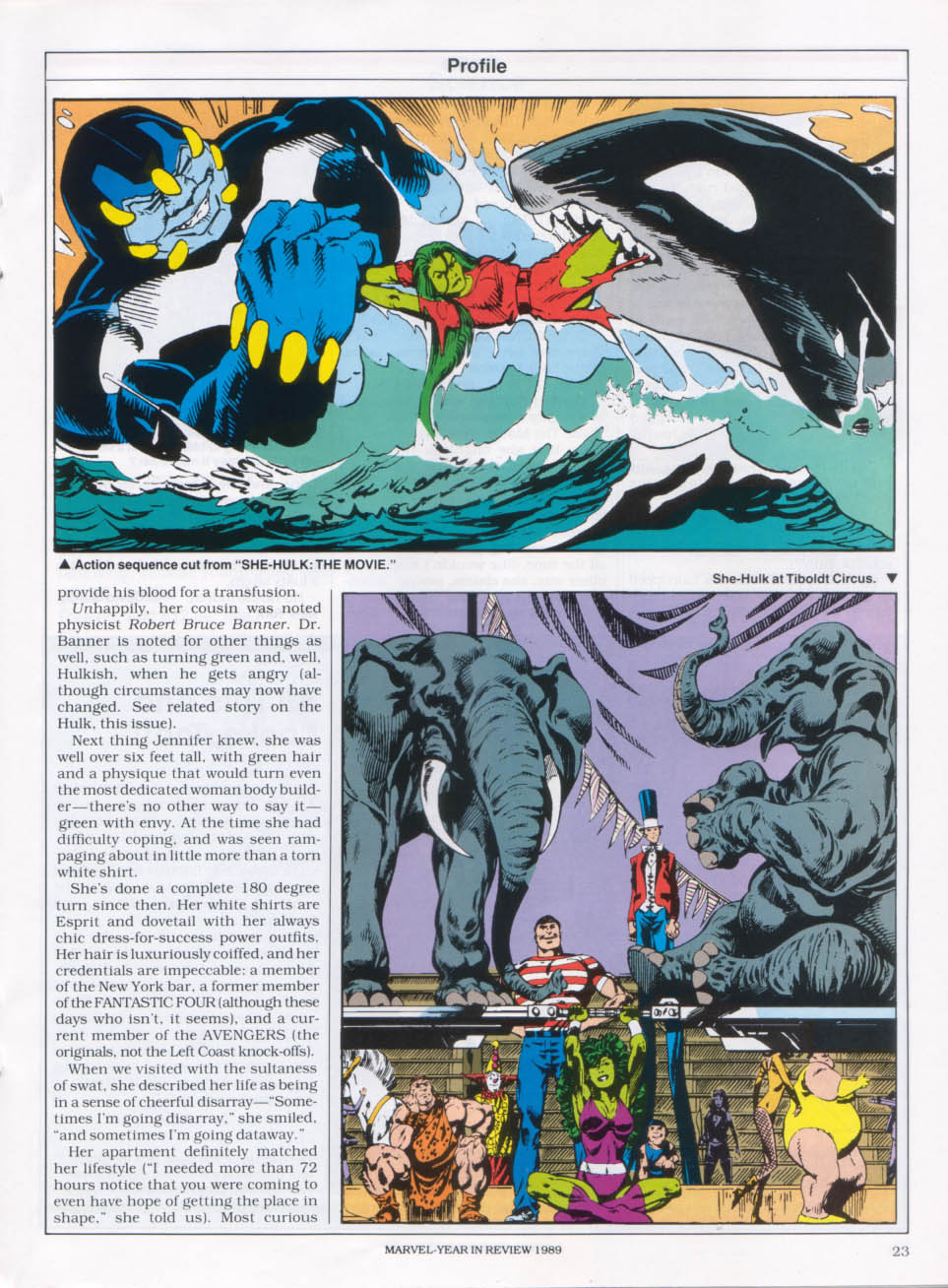 Read online Marvel: The Year-in-Review comic -  Issue #1 - 25