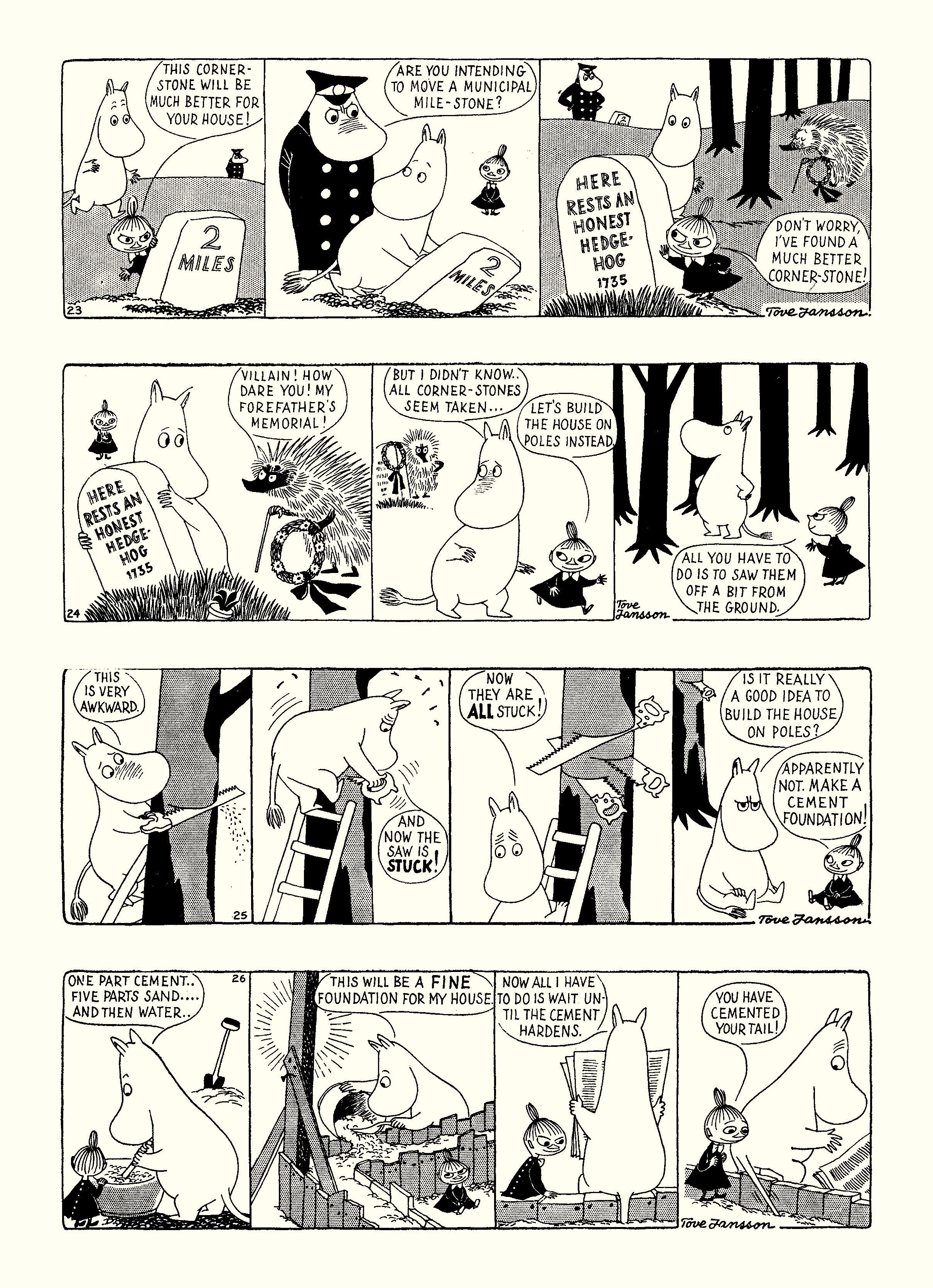 Read online Moomin: The Complete Tove Jansson Comic Strip comic -  Issue # TPB 2 - 54