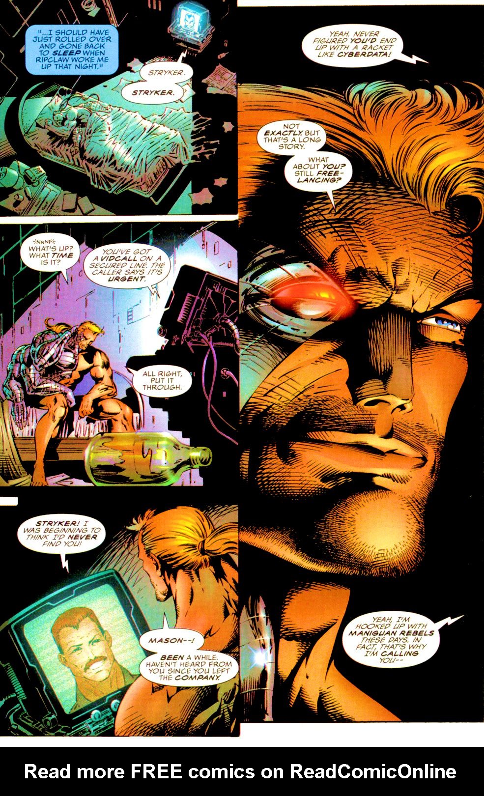 Read online Codename: Strykeforce comic -  Issue #0 - 8
