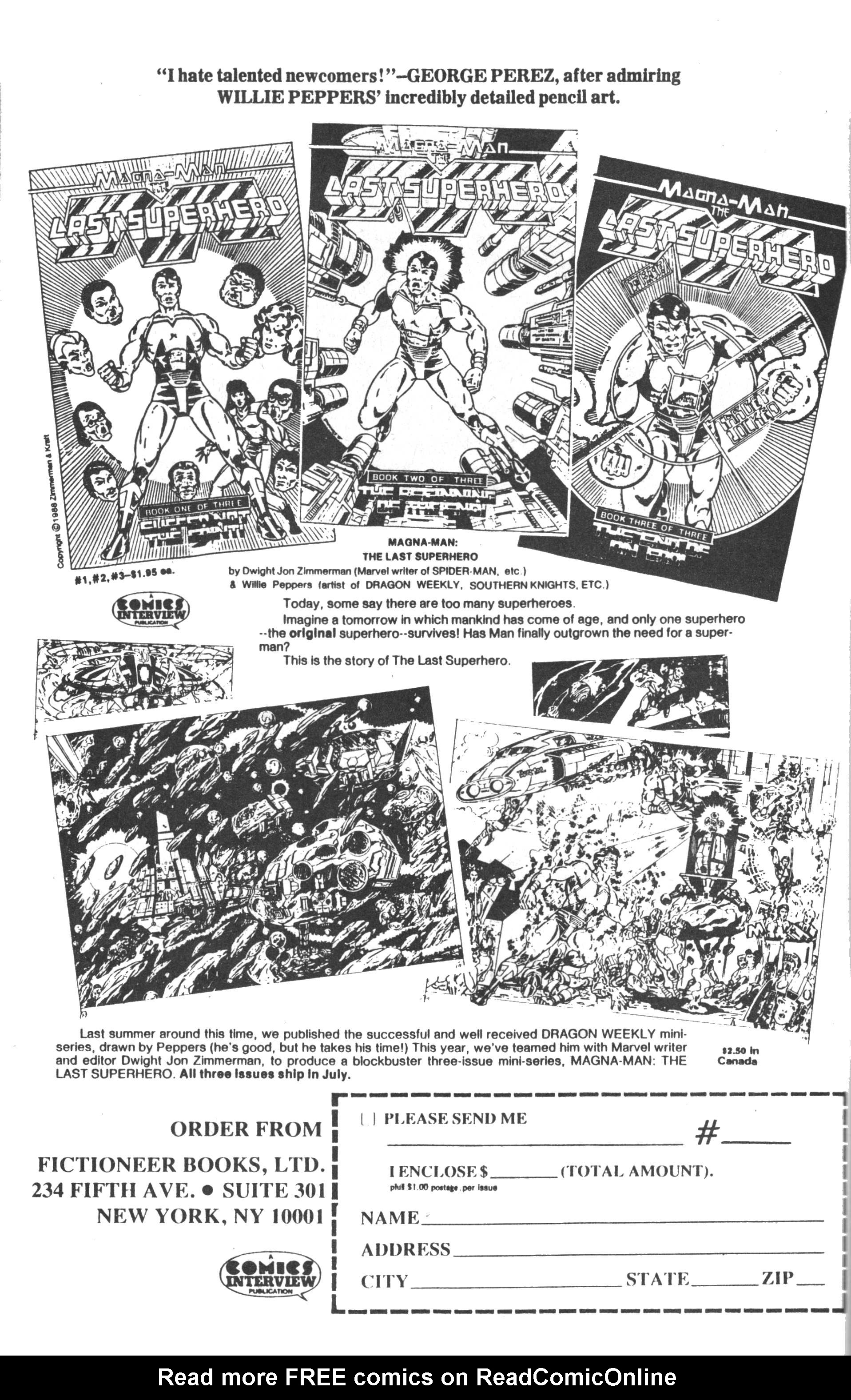 Read online Amazing Heroes comic -  Issue #143 - 12