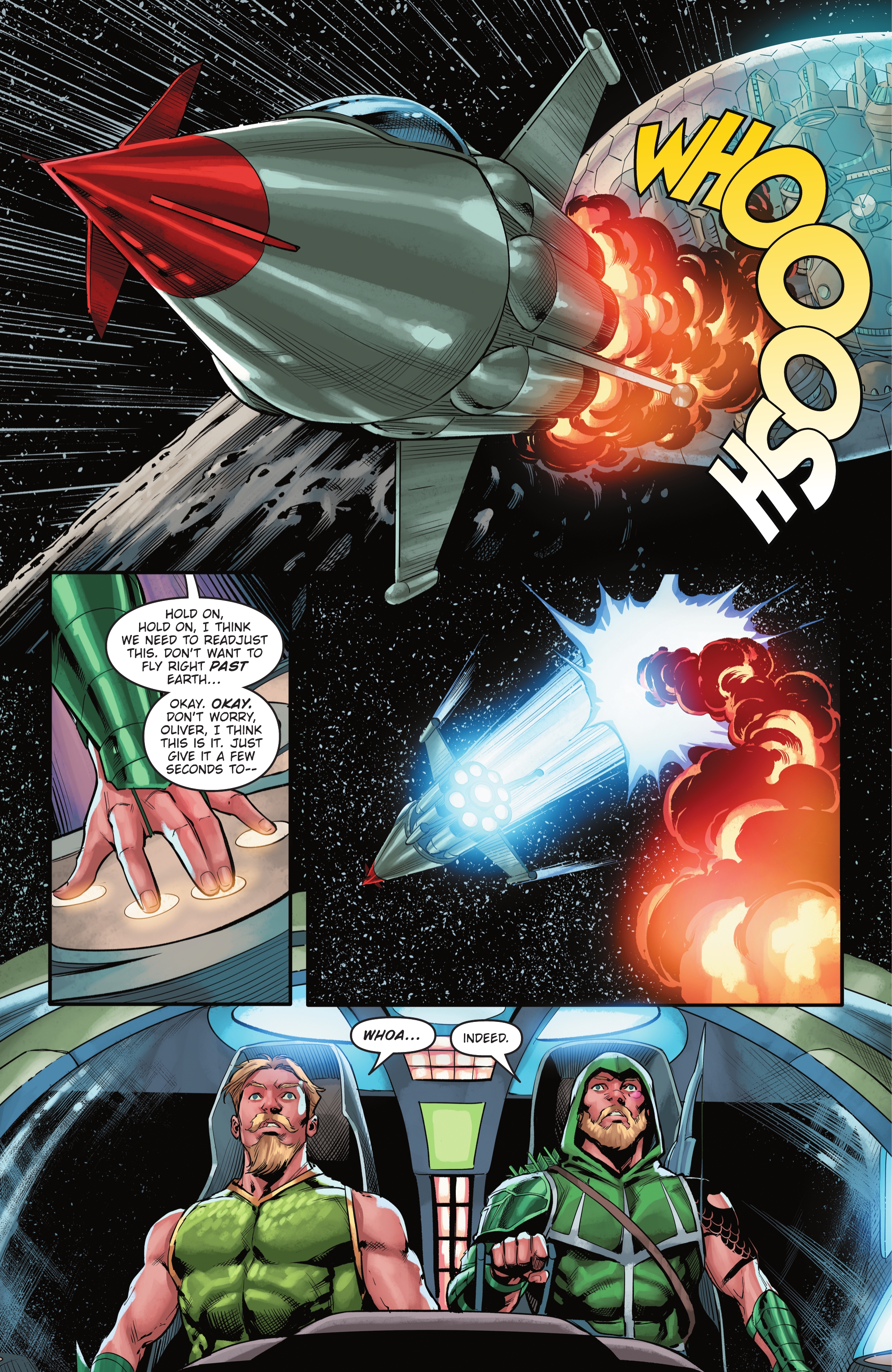 Read online Aquaman/Green Arrow - Deep Target comic -  Issue #4 - 15