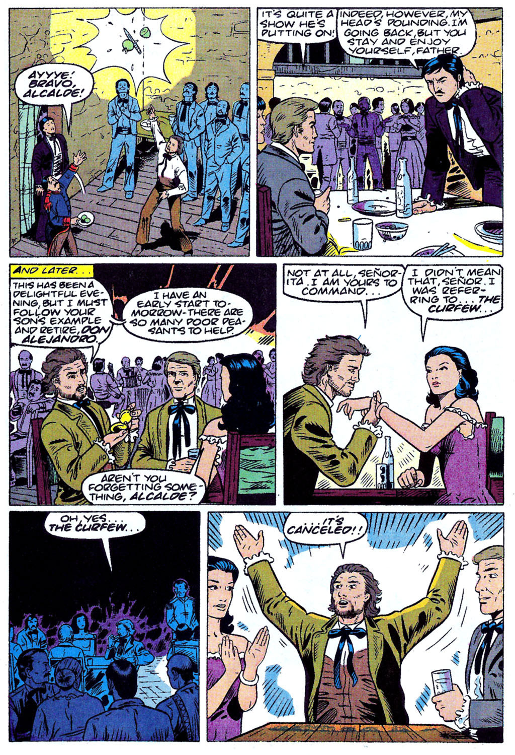 Read online Zorro (1990) comic -  Issue #9 - 10