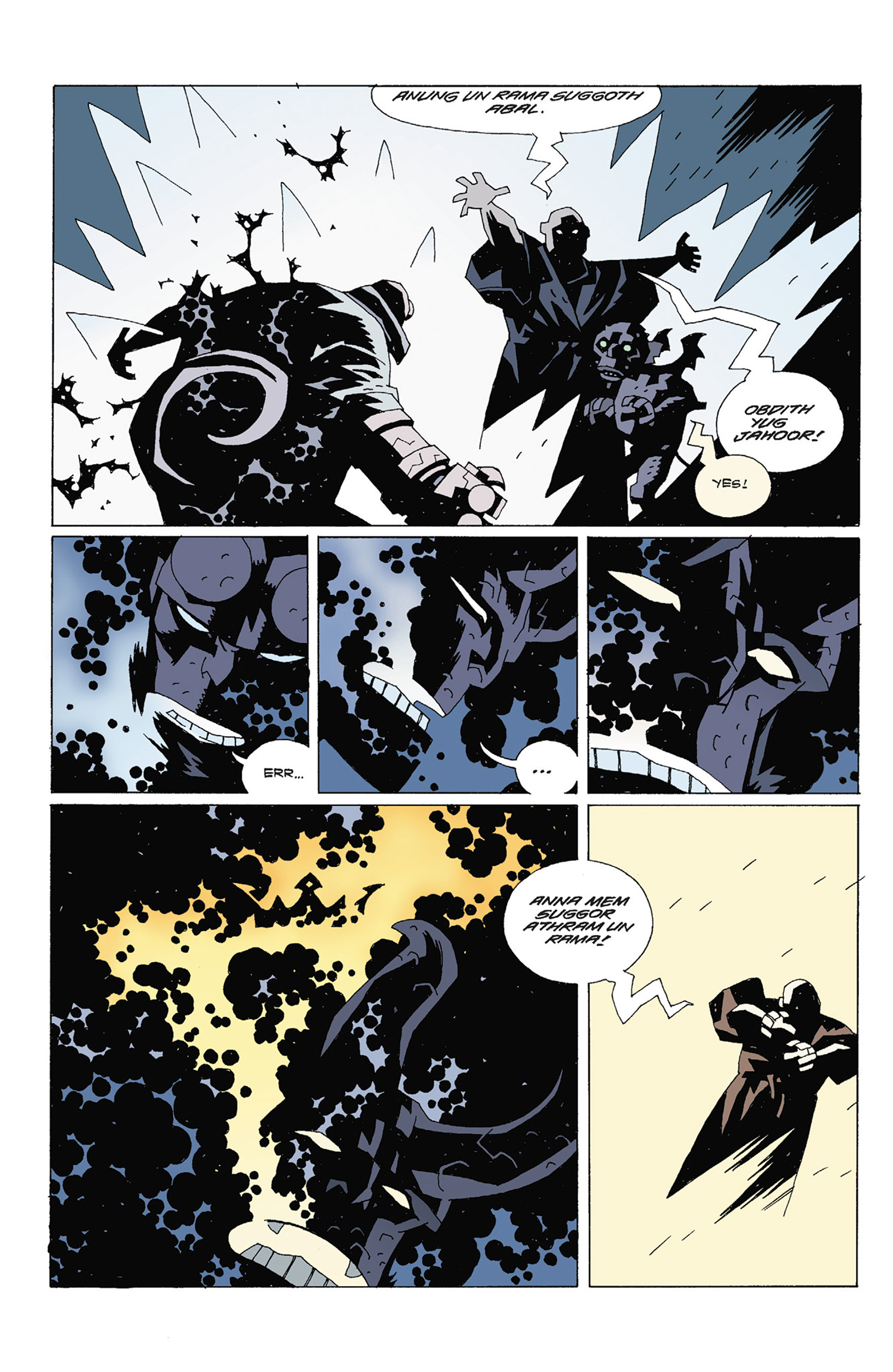 Read online Hellboy: The Right Hand of Doom comic -  Issue # TPB - 94