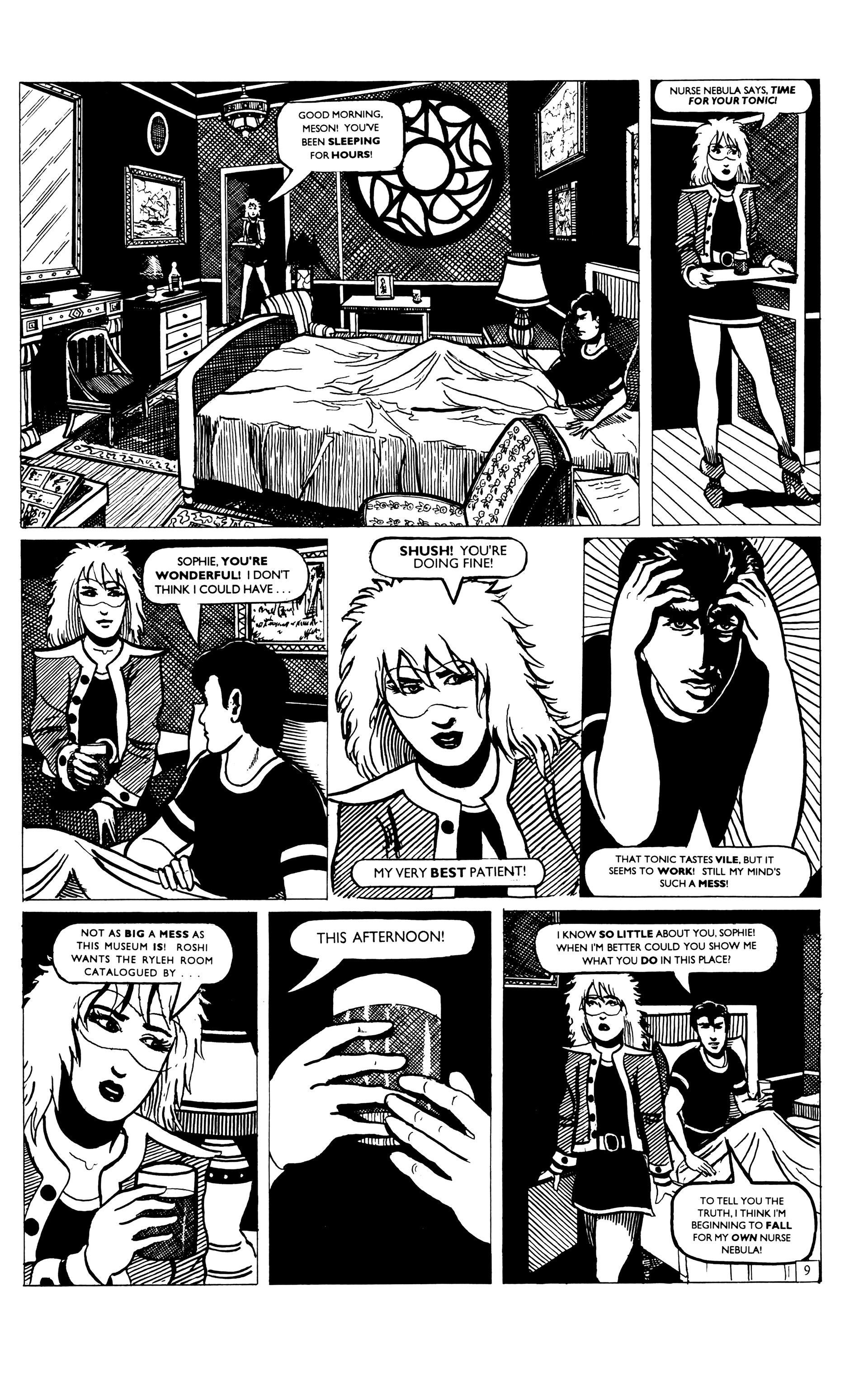 Read online Strange Attractors (1993) comic -  Issue #1 - 11