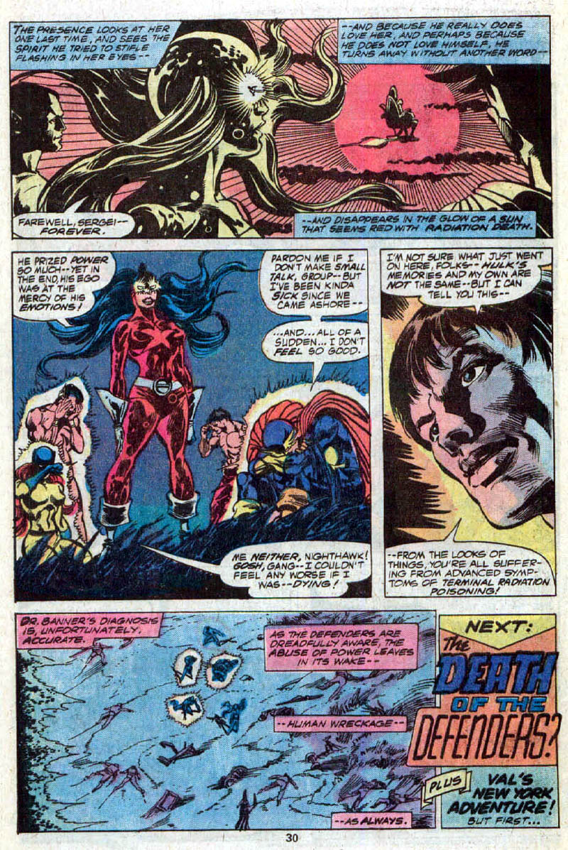 Read online The Defenders (1972) comic -  Issue #55 - 17