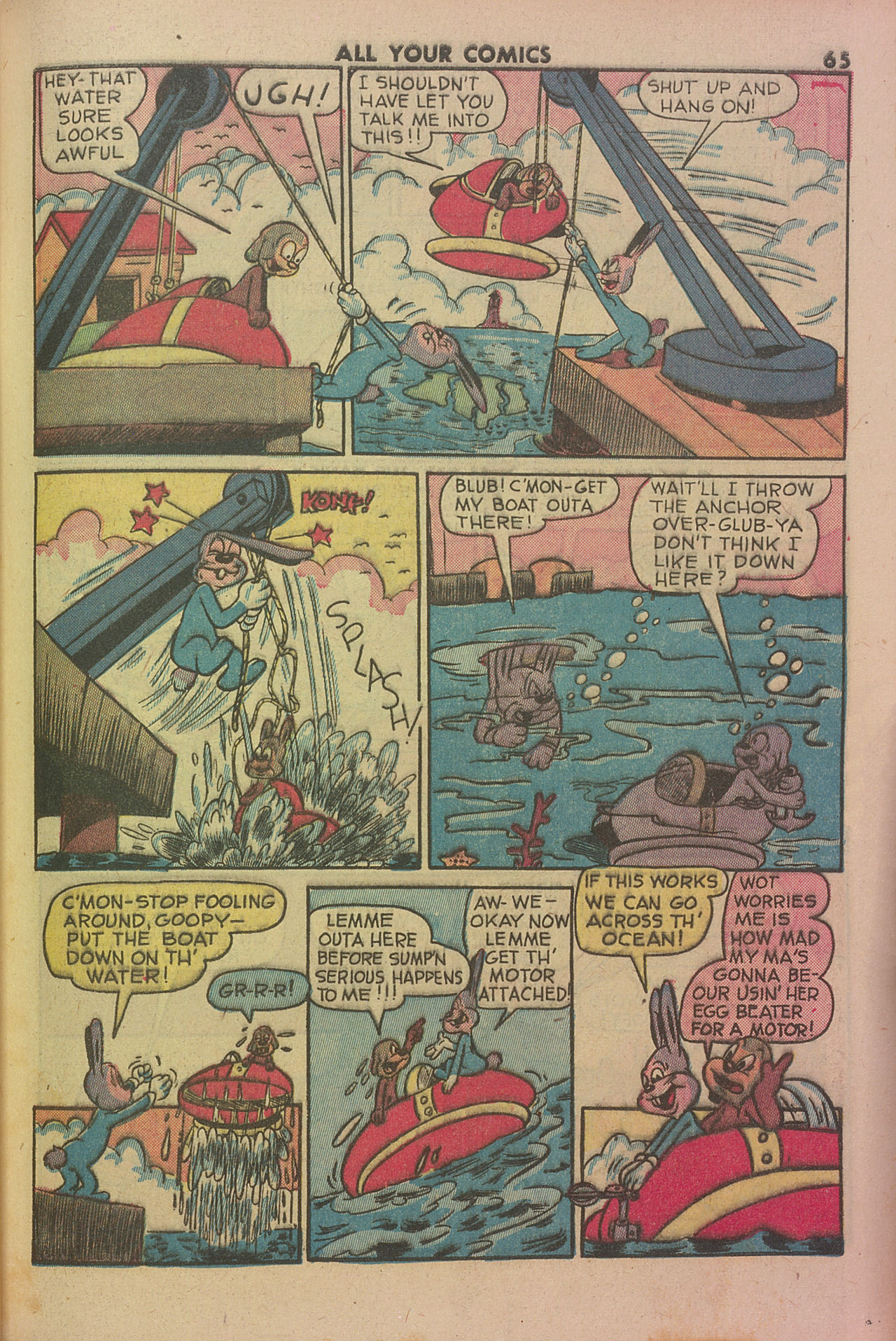 Read online Fox Comics Annual comic -  Issue # TPB 3 - 67