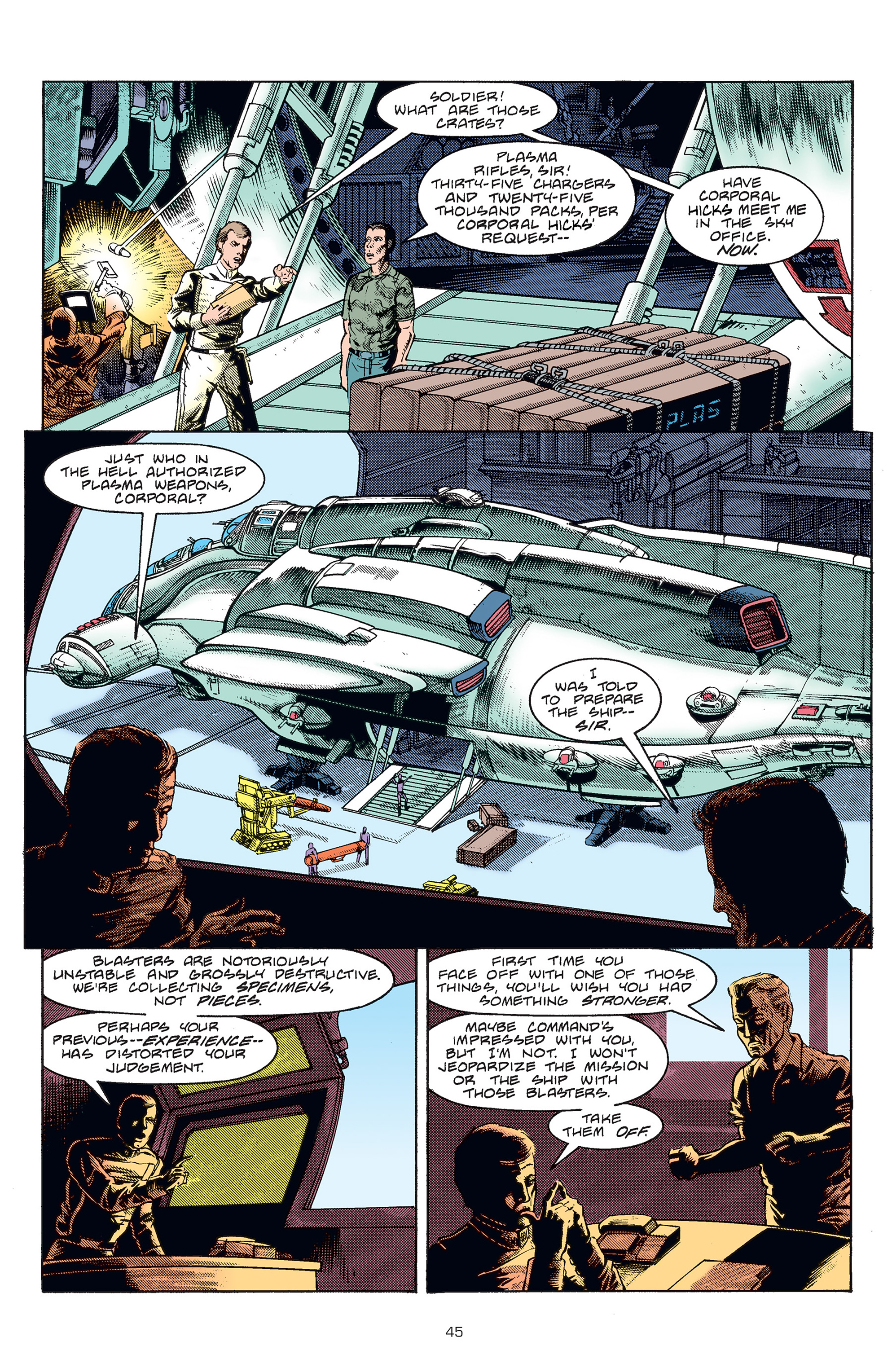 Read online Aliens: The Essential Comics comic -  Issue # TPB (Part 1) - 46