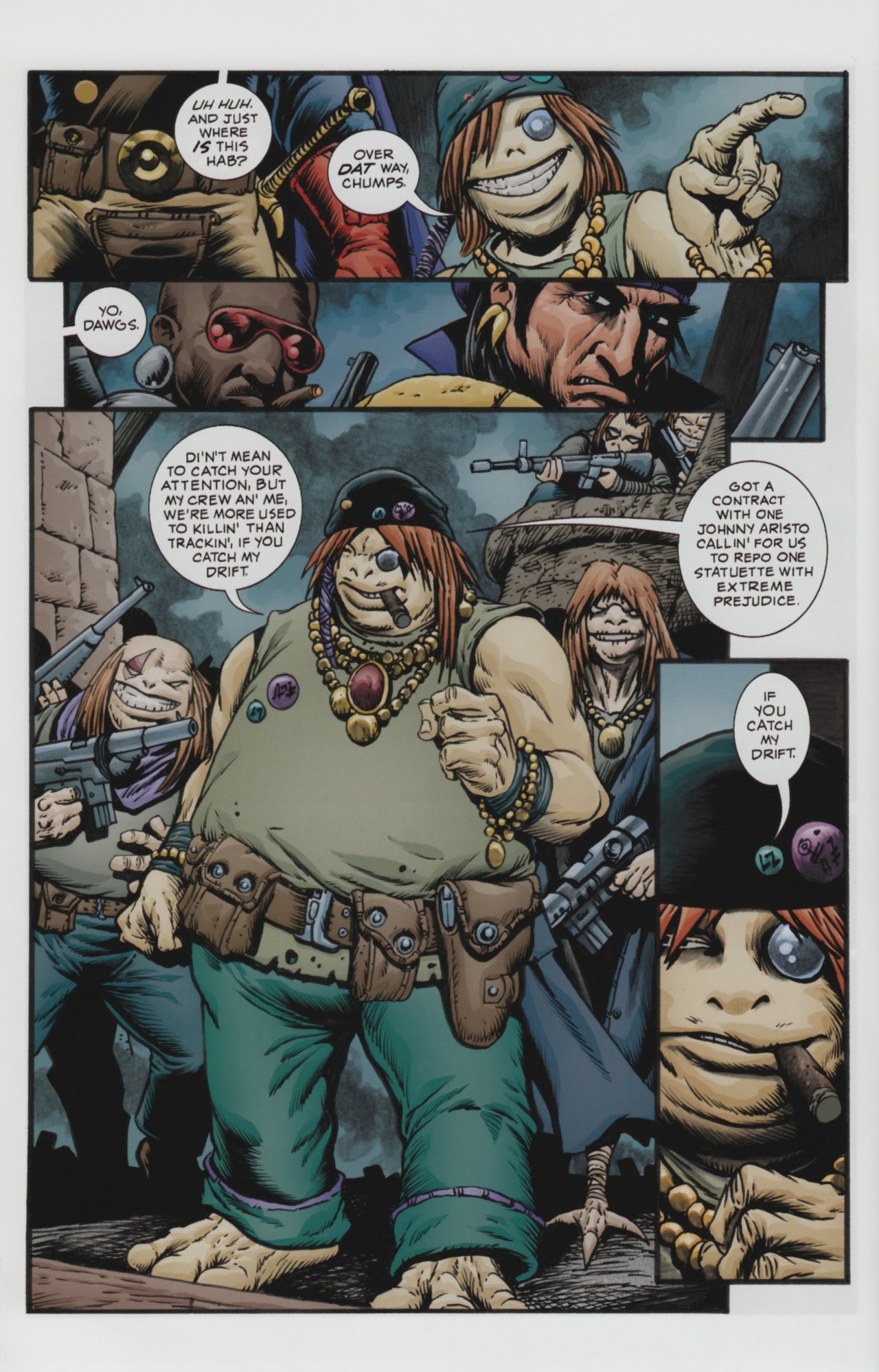 Read online GrimJack: The Manx Cat comic -  Issue #2 - 10