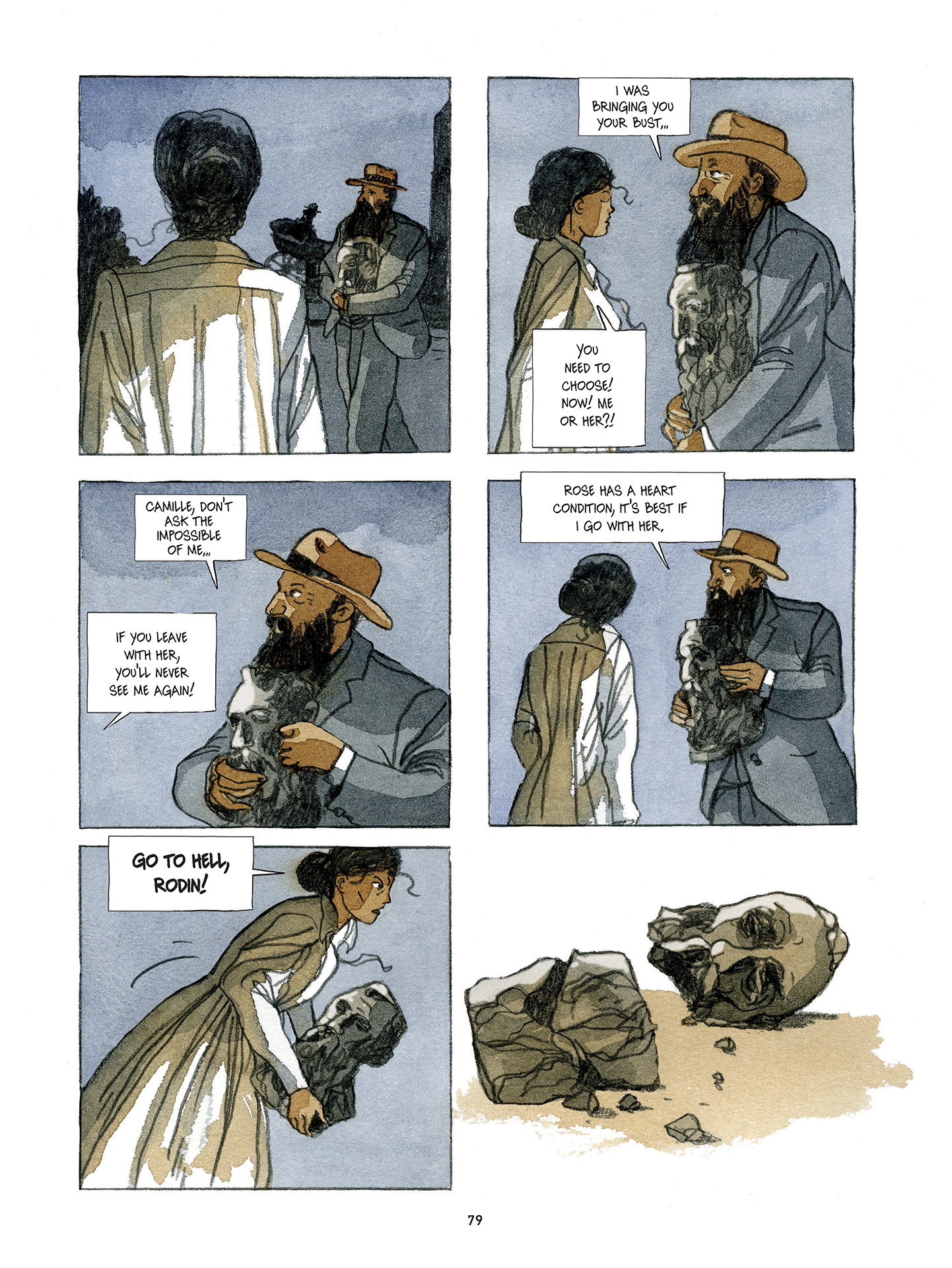 Read online Rodin: Fugit Amor, An Intimate Portrait comic -  Issue # TPB - 80