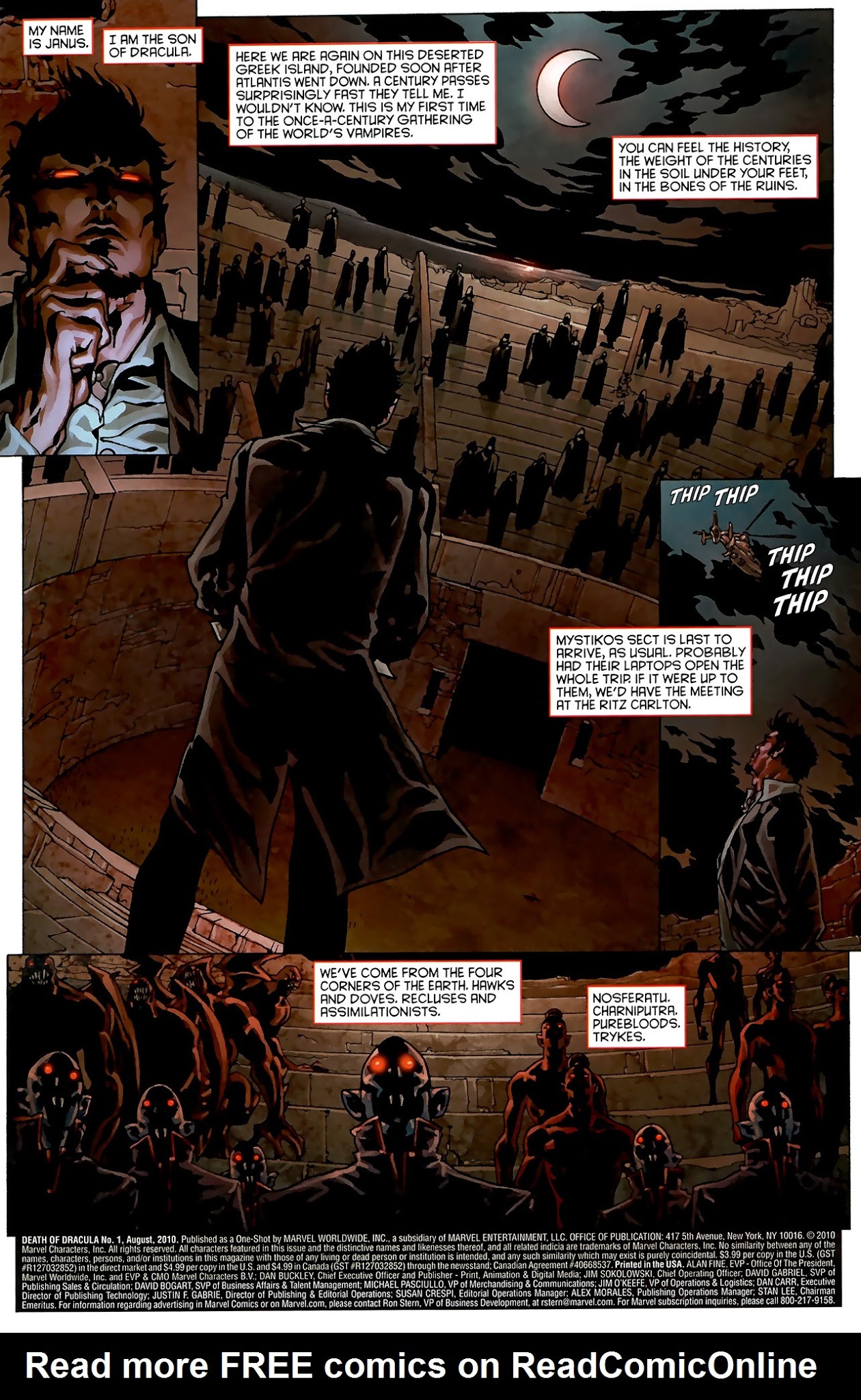 Read online Death Of Dracula comic -  Issue # Full - 2