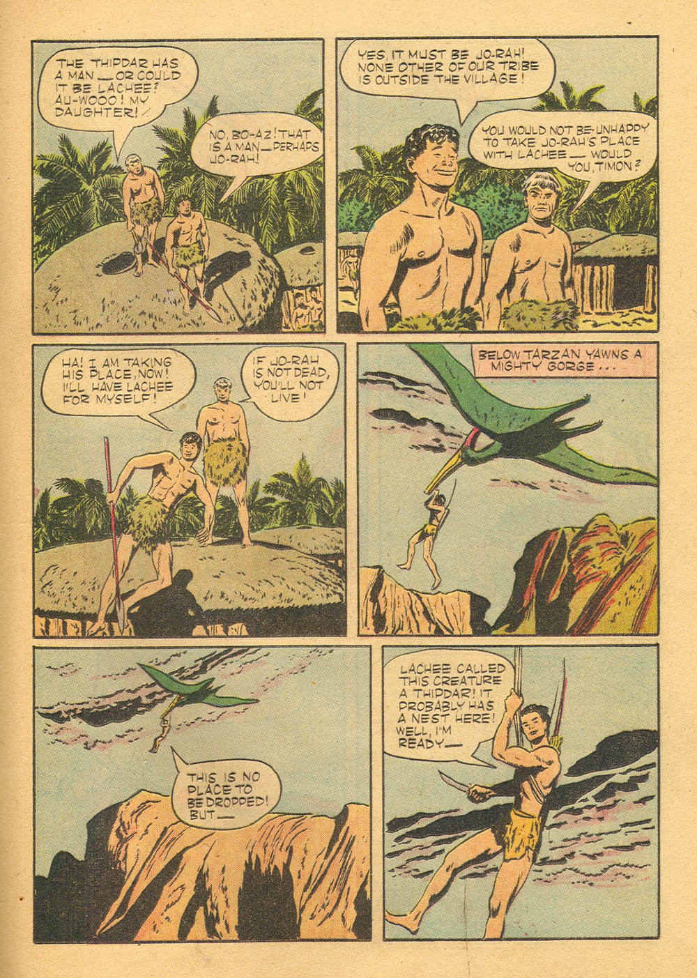 Read online Tarzan (1948) comic -  Issue #19 - 33