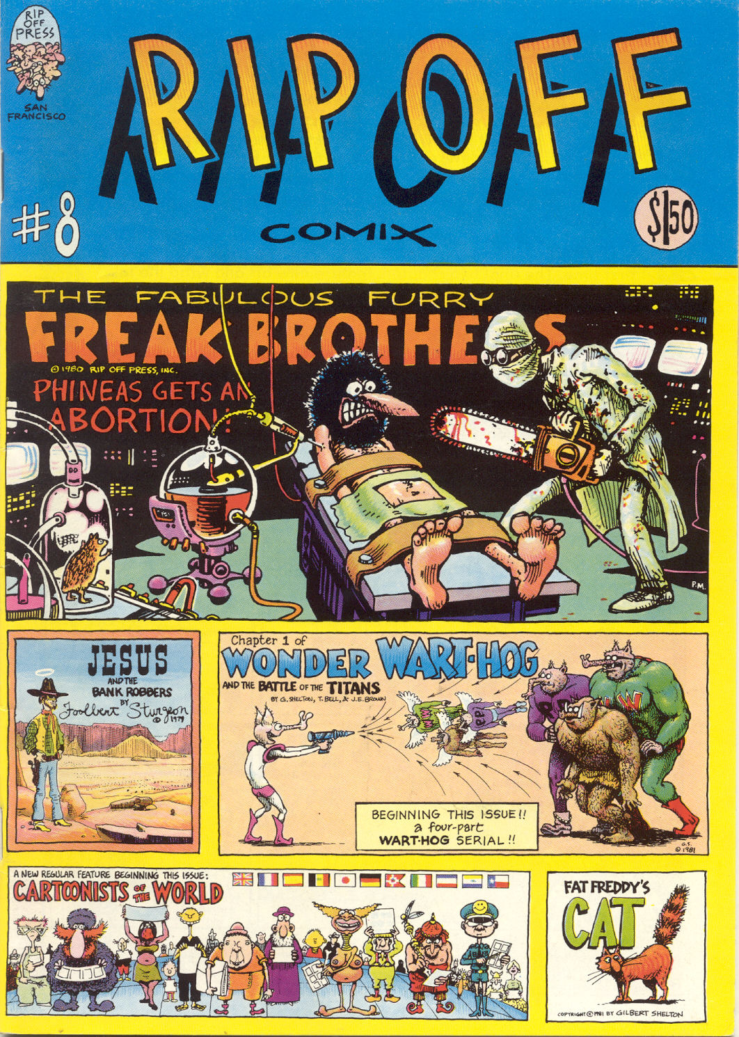 Read online Rip Off Comix comic -  Issue #8 - 1