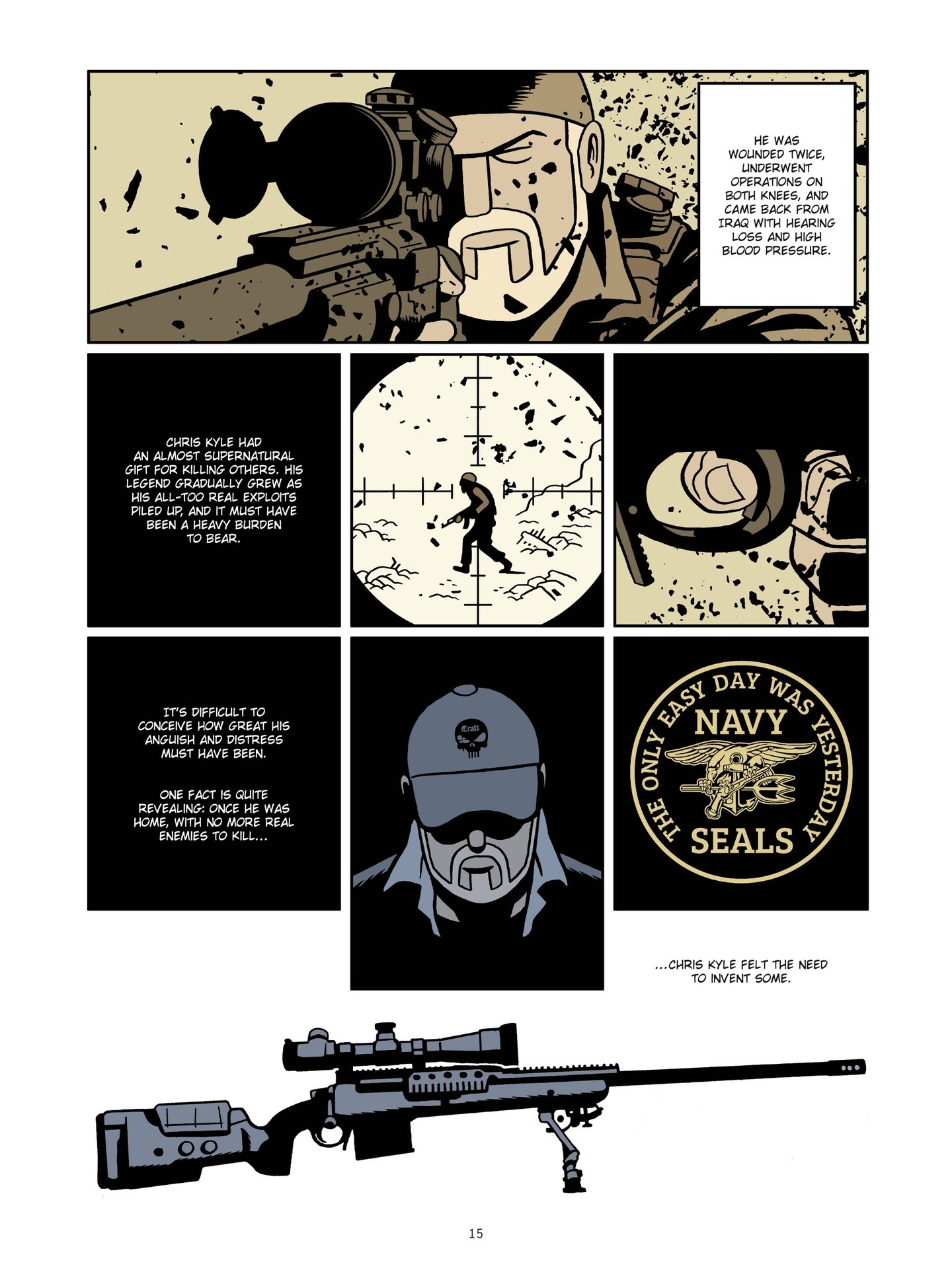 Read online The Man Who Shot Chris Kyle: An American Legend comic -  Issue # TPB 1 - 15