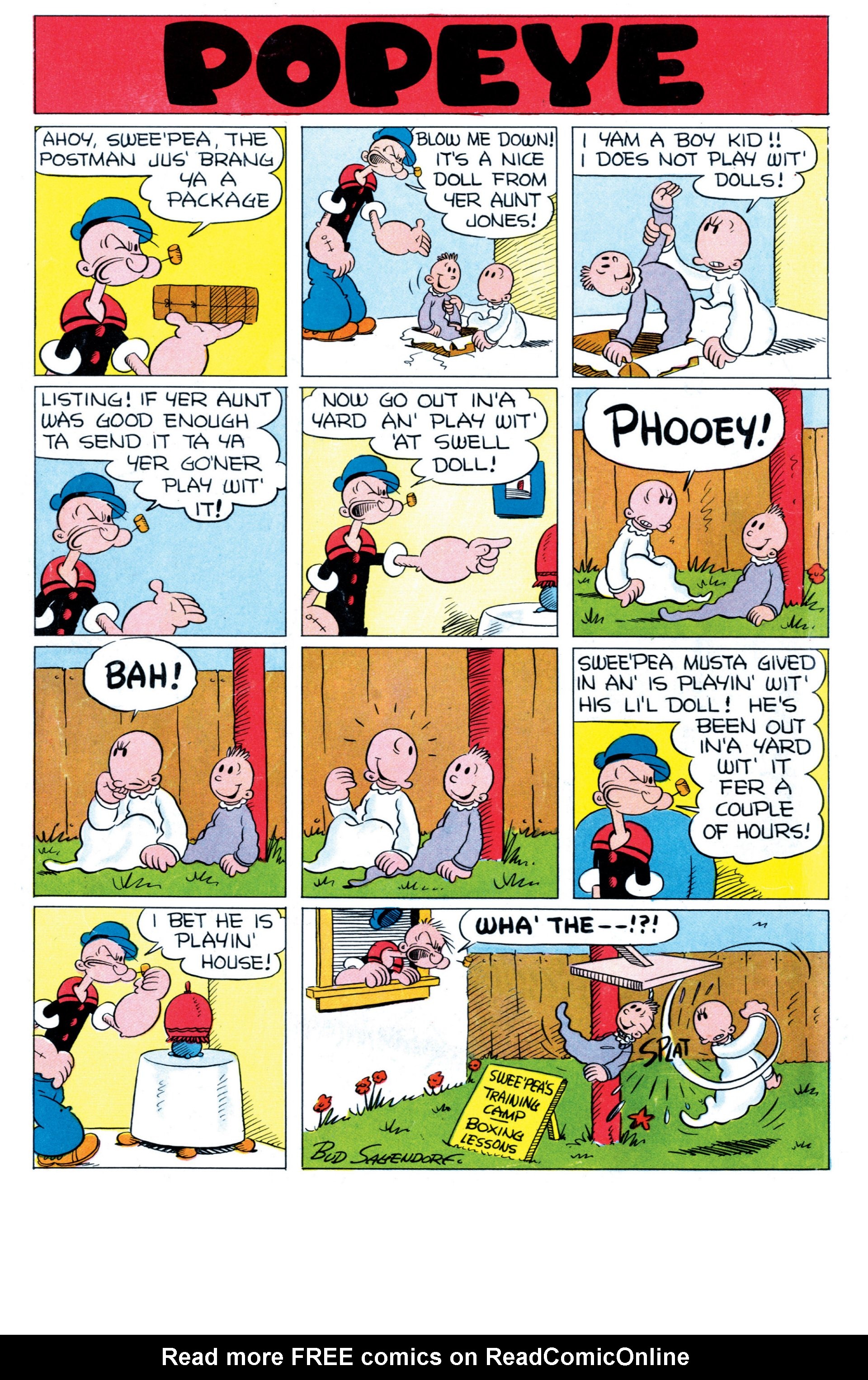 Read online Classic Popeye comic -  Issue #3 - 52