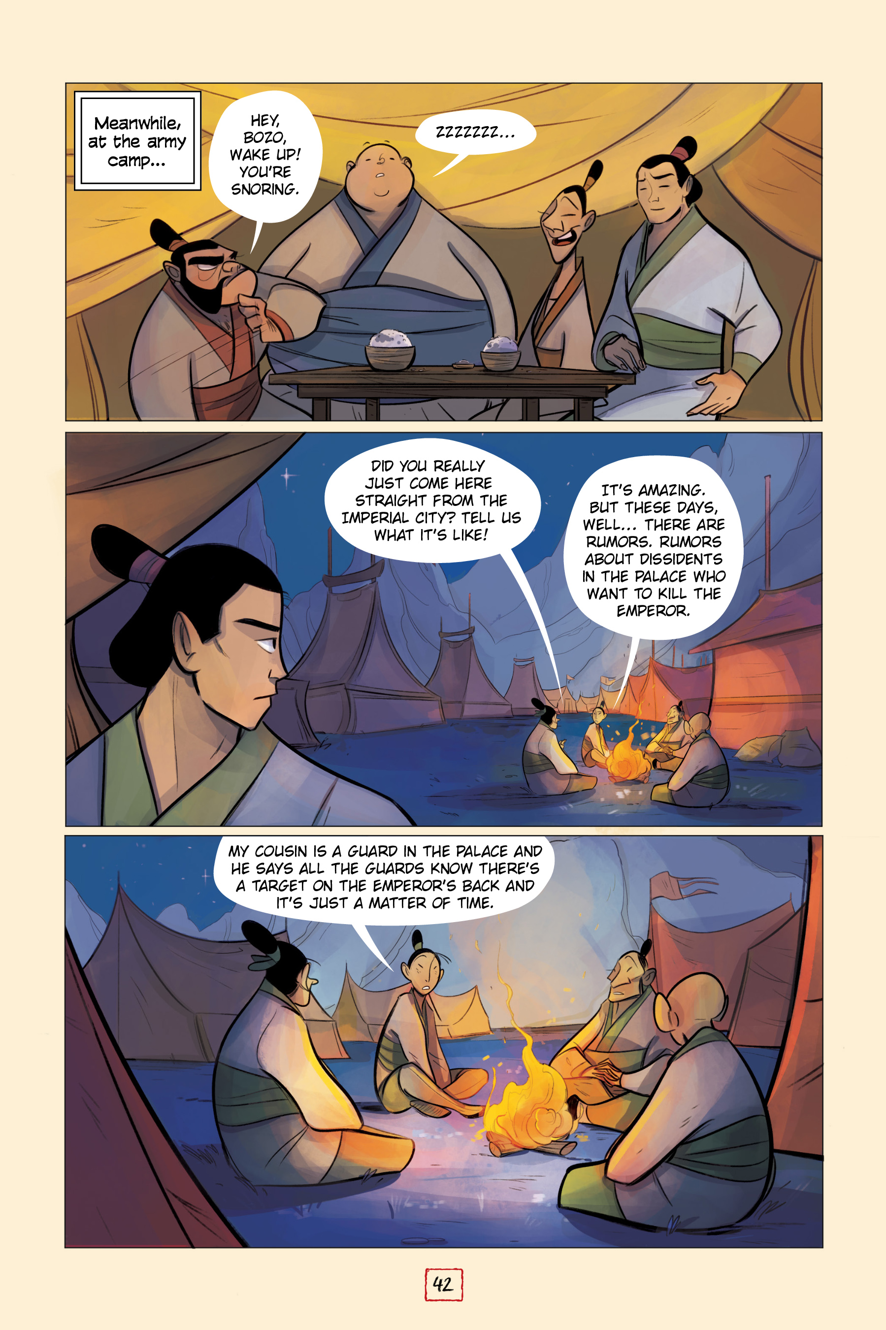 Read online Disney Mulan's Adventure Journal: The Palace of Secrets comic -  Issue # TPB - 43