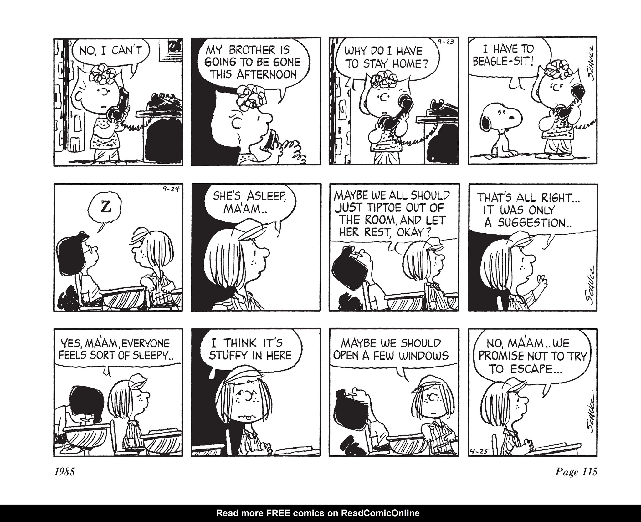 Read online The Complete Peanuts comic -  Issue # TPB 18 - 127