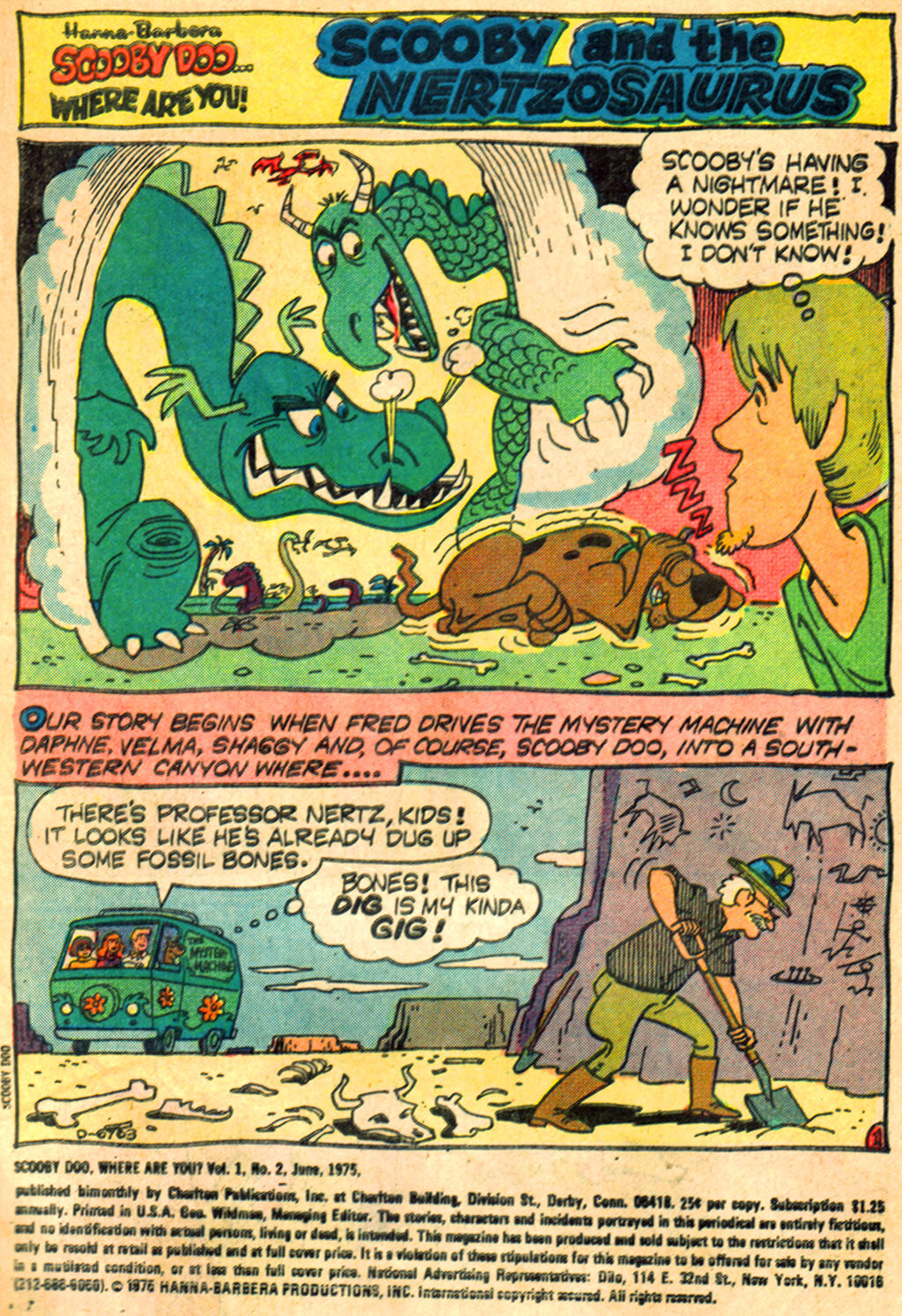 Read online Scooby Doo, Where Are You? (1975) comic -  Issue #2 - 2