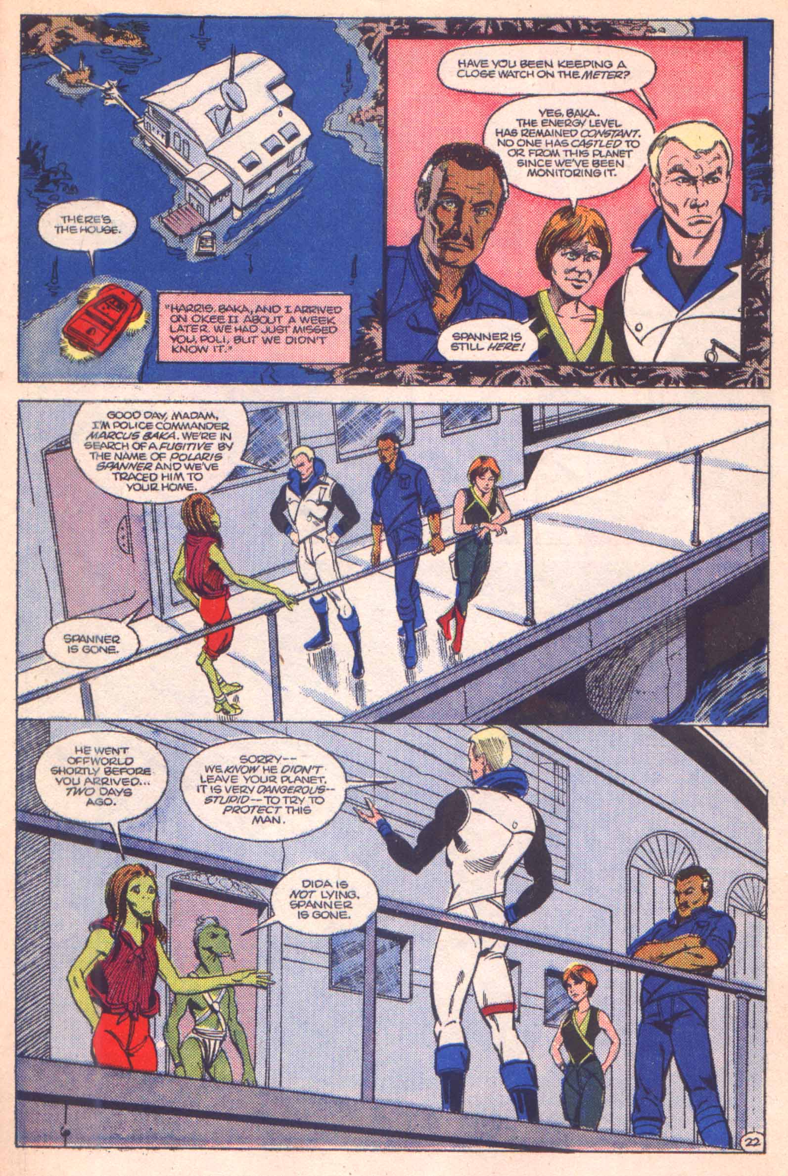 Read online Spanner's Galaxy comic -  Issue #3 - 24