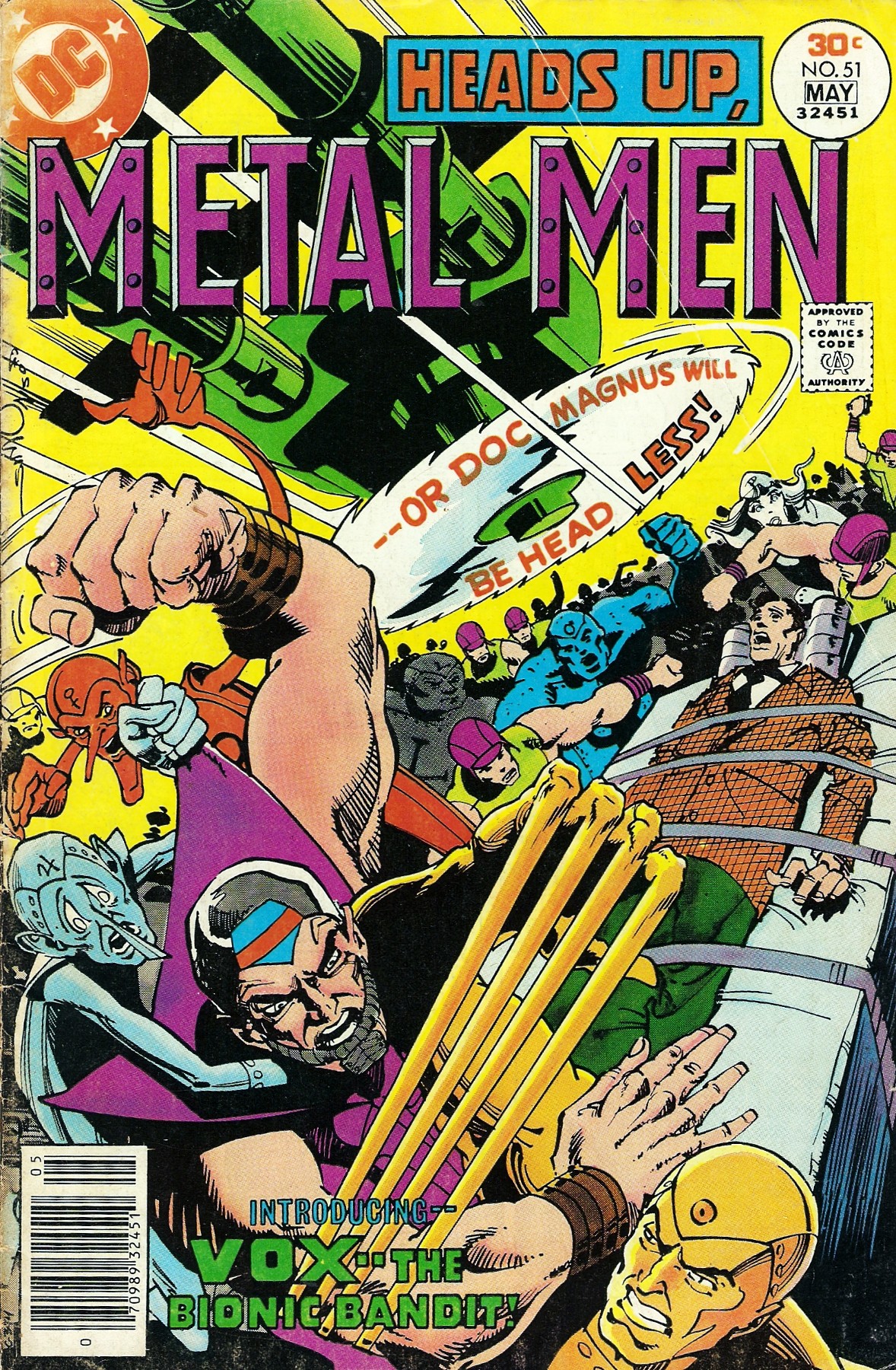 Read online Metal Men (1963) comic -  Issue #51 - 1