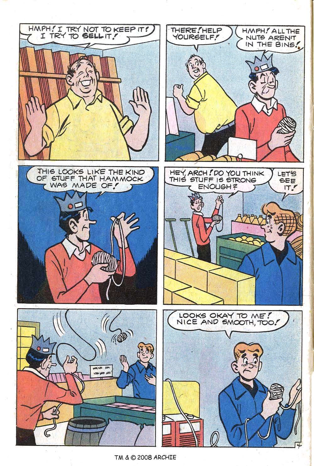 Read online Jughead (1965) comic -  Issue #265 - 6